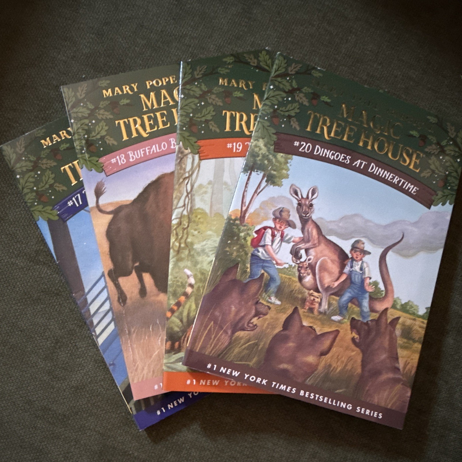 Mary Pope Osborne Magic Tree House Ser. Books 17-20 Box Set: Titanic+