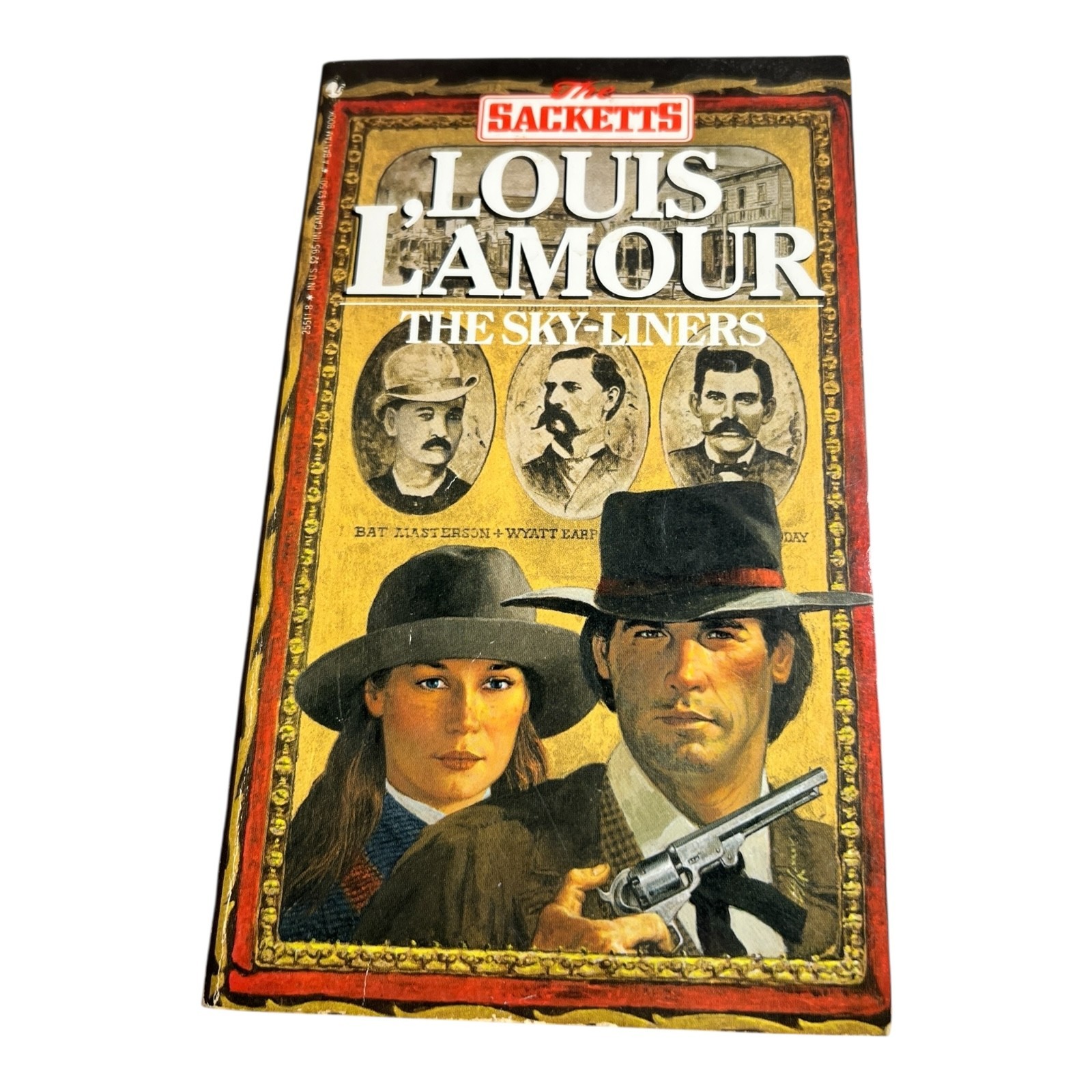 Louis L’Amour 7 Book Collection Western Adventure Novels Bantam Lot