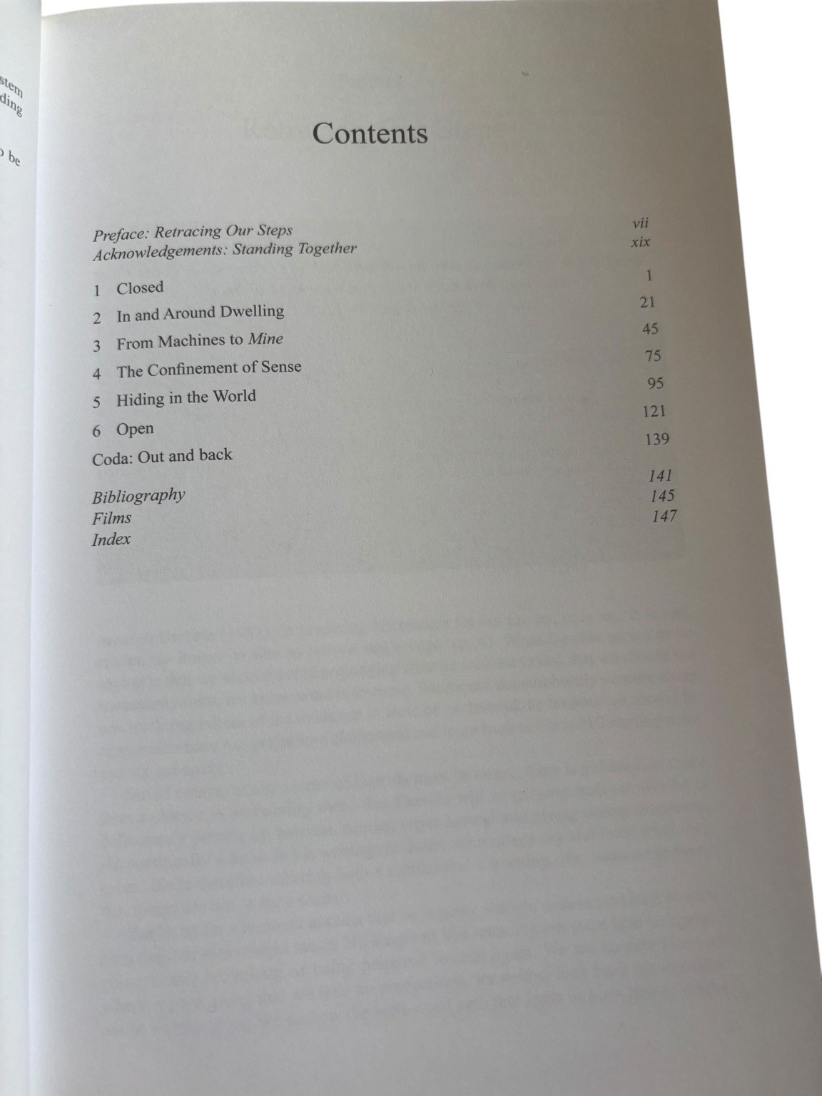 In Dwelling Peter King 2008 Implacability Exclusion Acceptance Ashgate