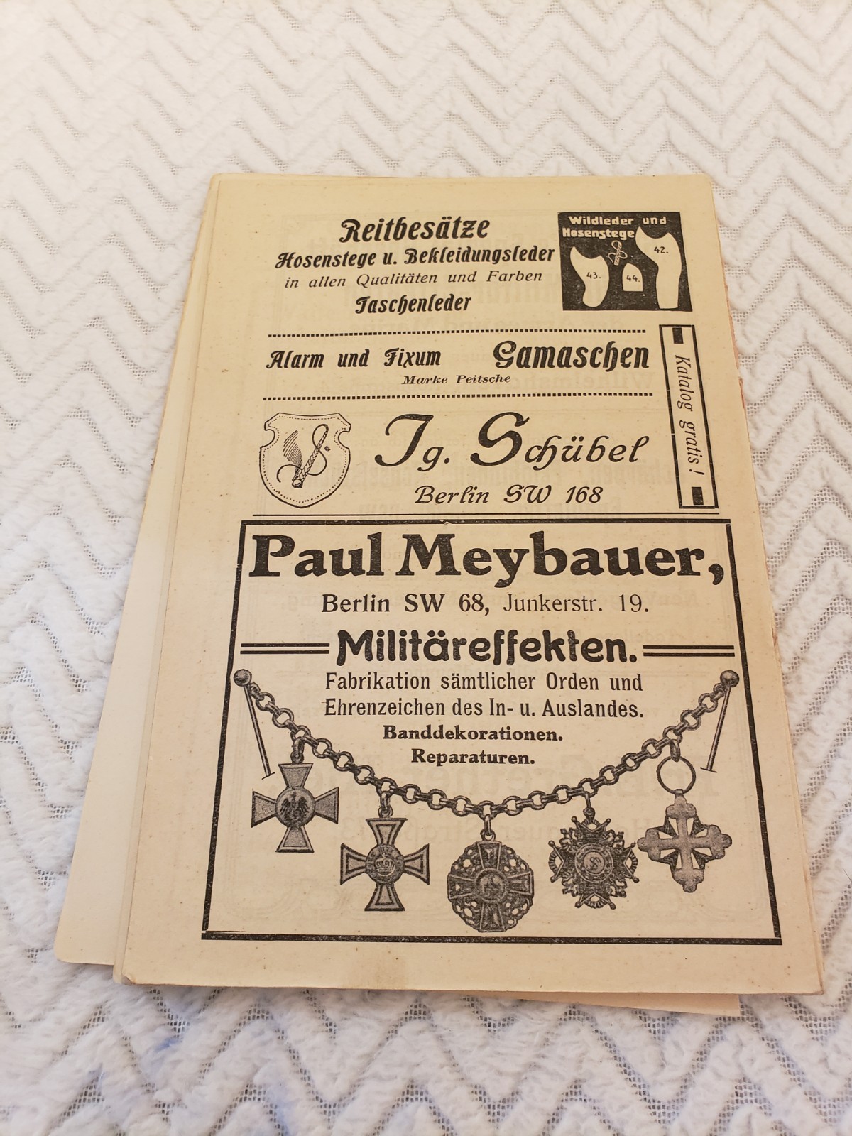 RARE 1914 Uniforms of the German Army Moritz Ruhl Leipzig Card Book WW1 Imperial