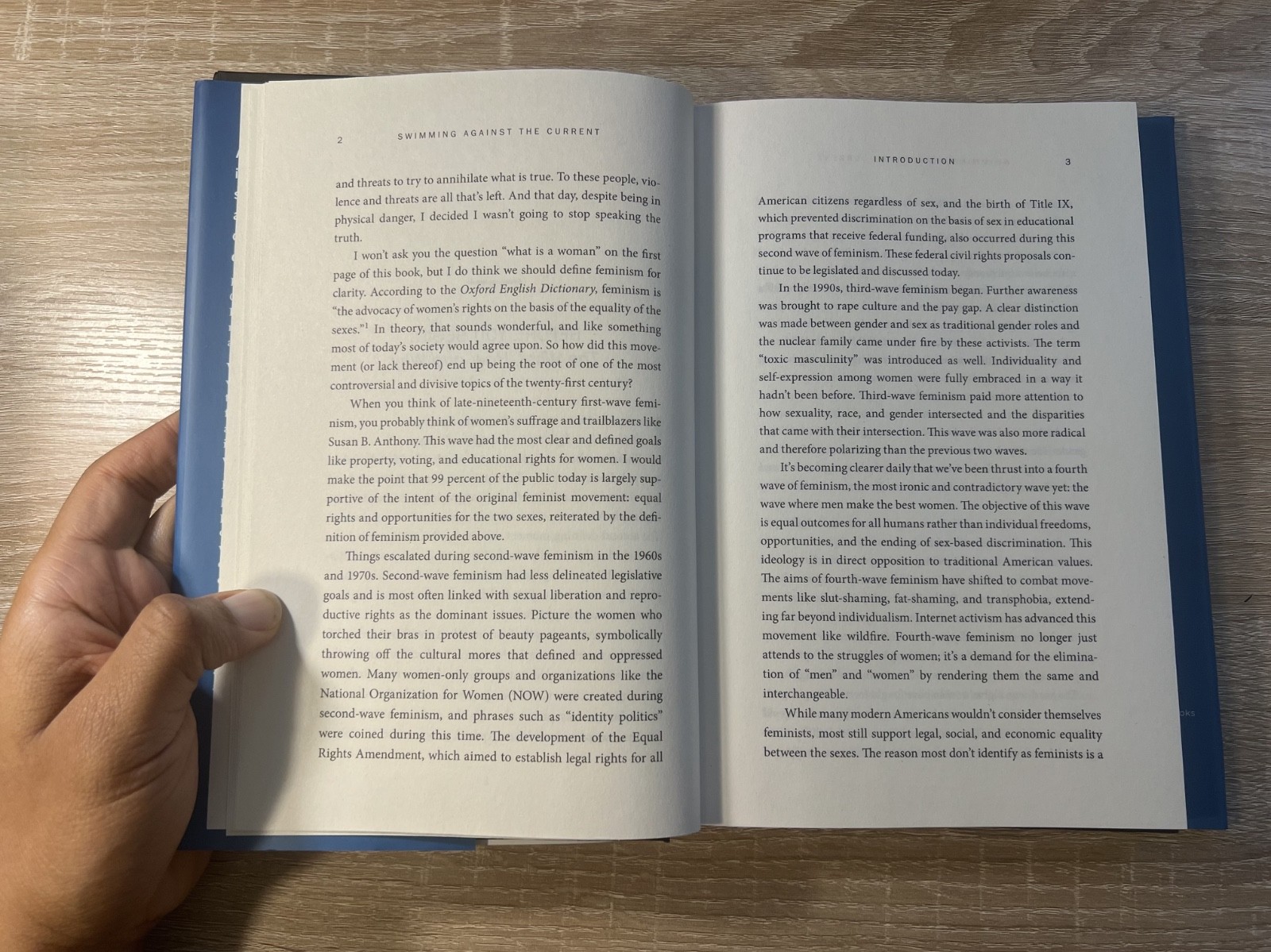 Swimming Against the Current Riley Gaines Hardcover Book 2025 Political Studies