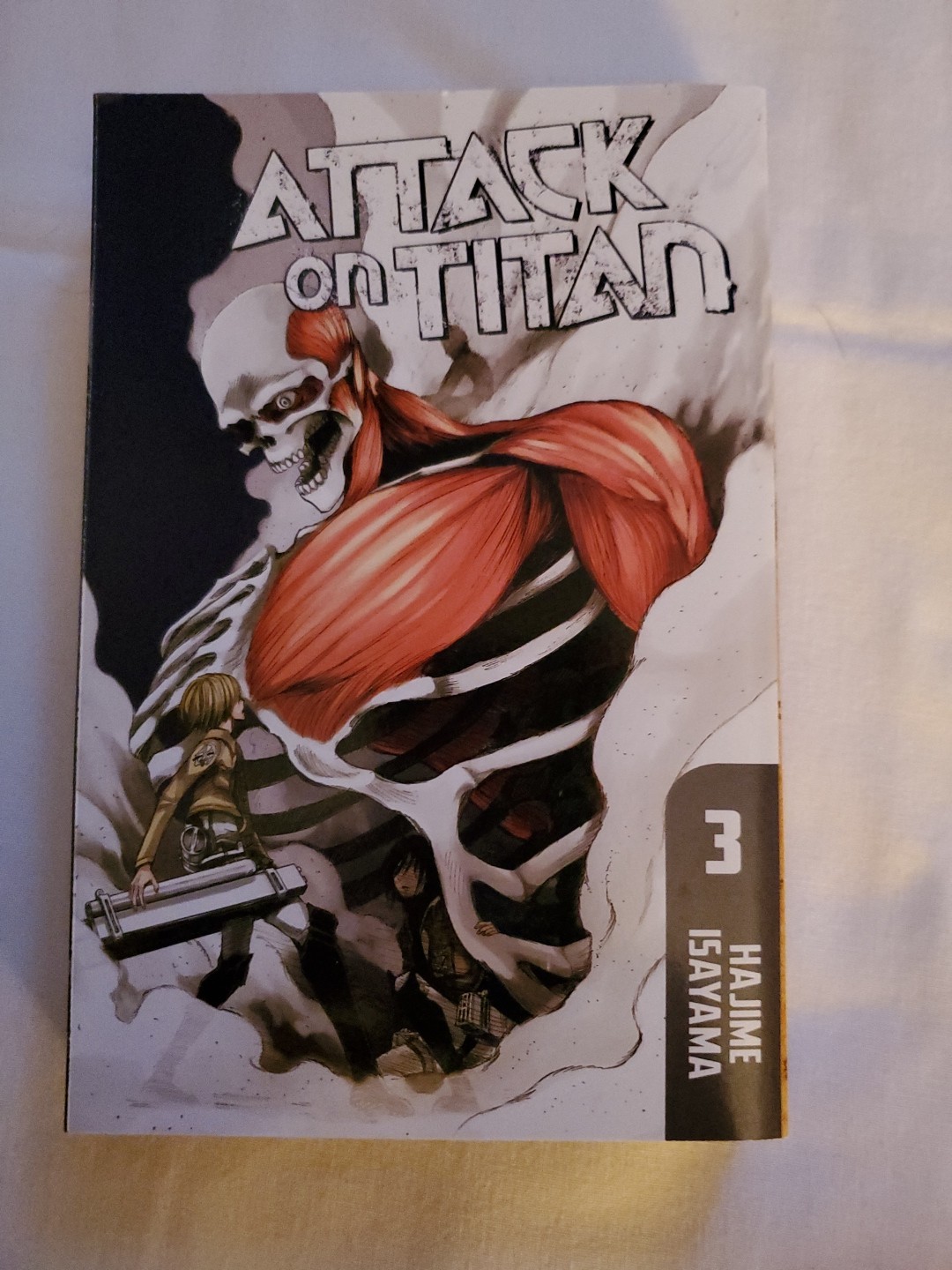 Attack On Titan Vol. 1 2 3 Manga Pre-owned Lot Of 3 Kodansha Comics