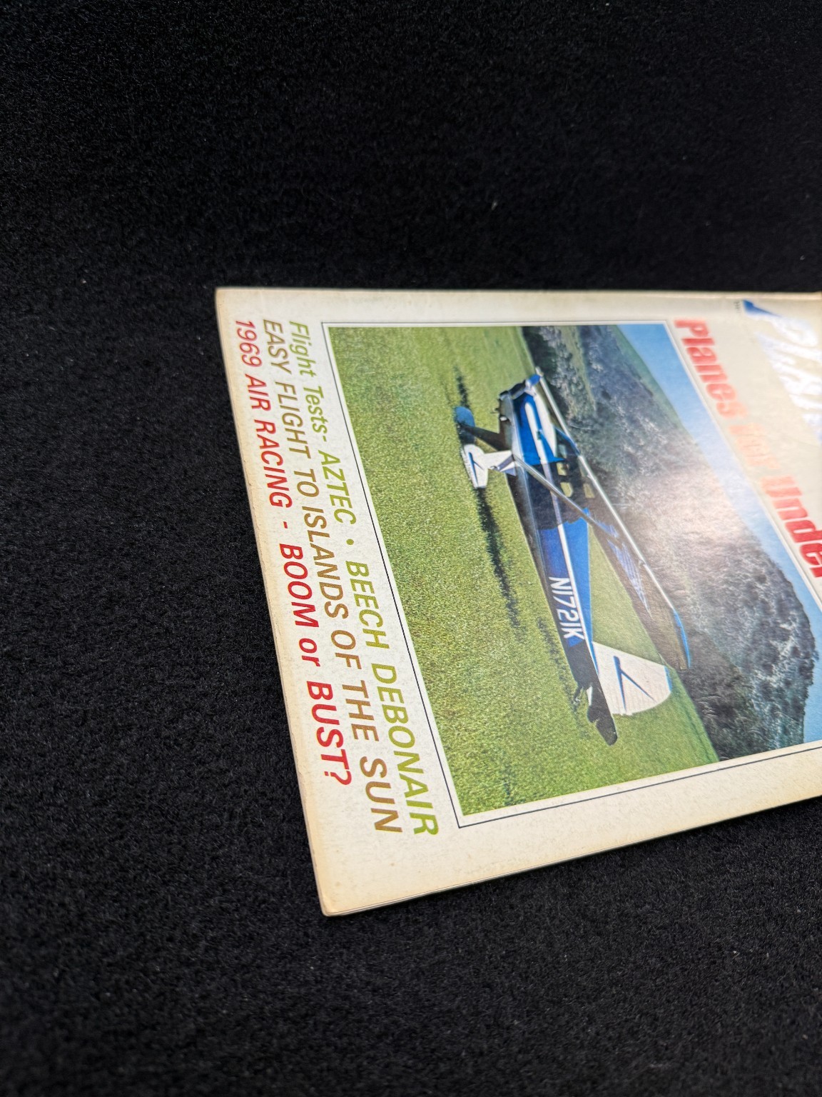 Plane & Pilot Magazine December 1968, Air Racing Vintage