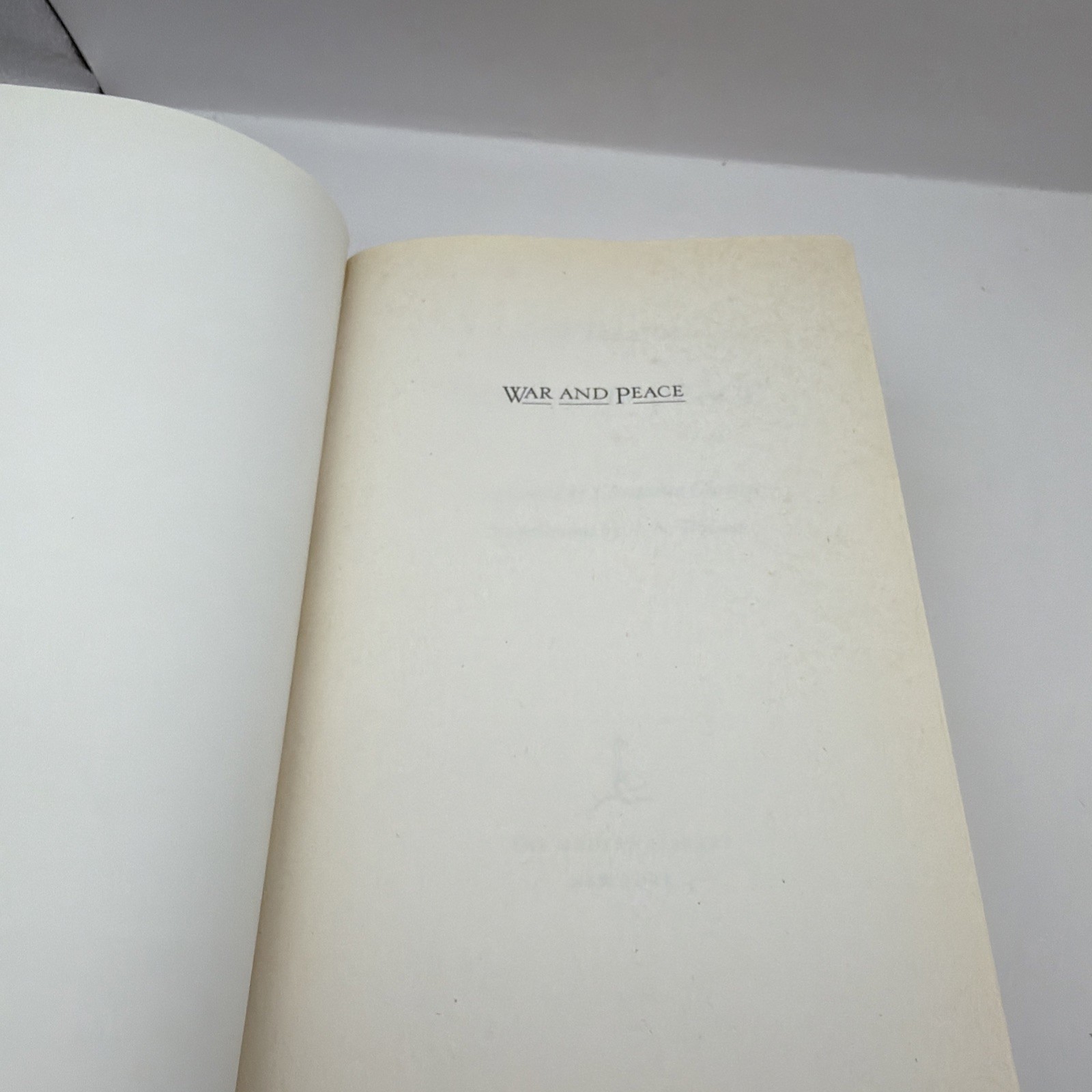 War and Peace (Modern Library Classics) – Paperback By Tolstoy, Leo