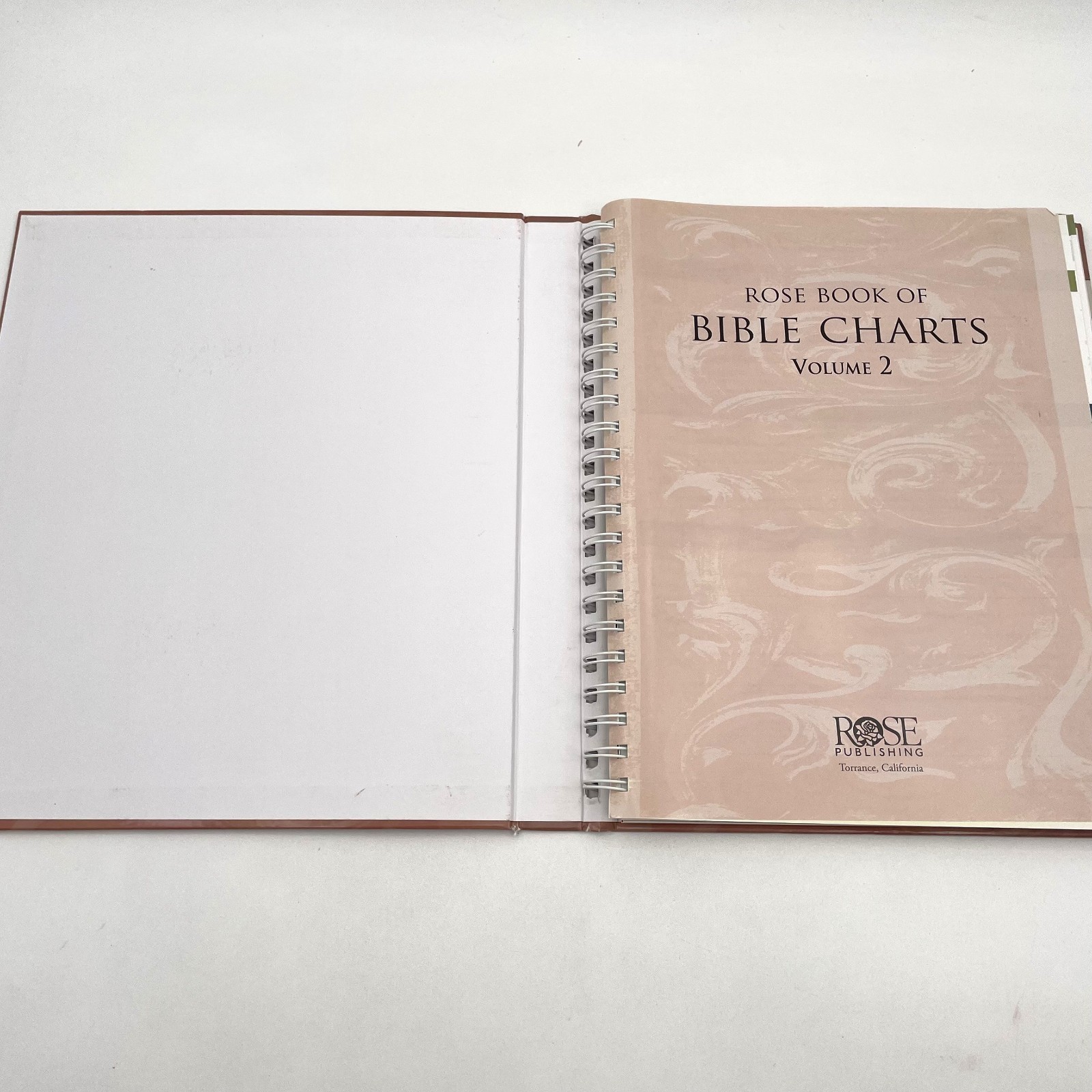 Rose Book of Bible Charts Maps Time Lines Volumes 1 & 2 Bundle Reference Spiral