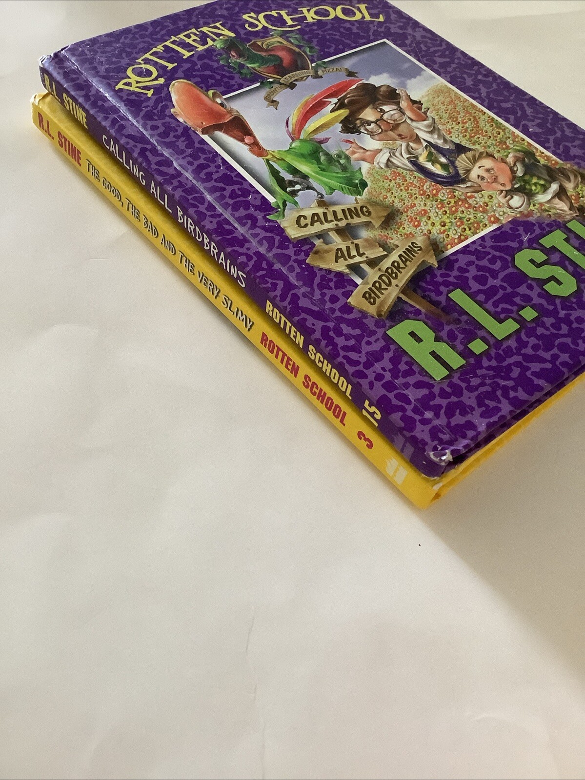 RL Stine Rotten School Series Lot Of 2 #3 #15