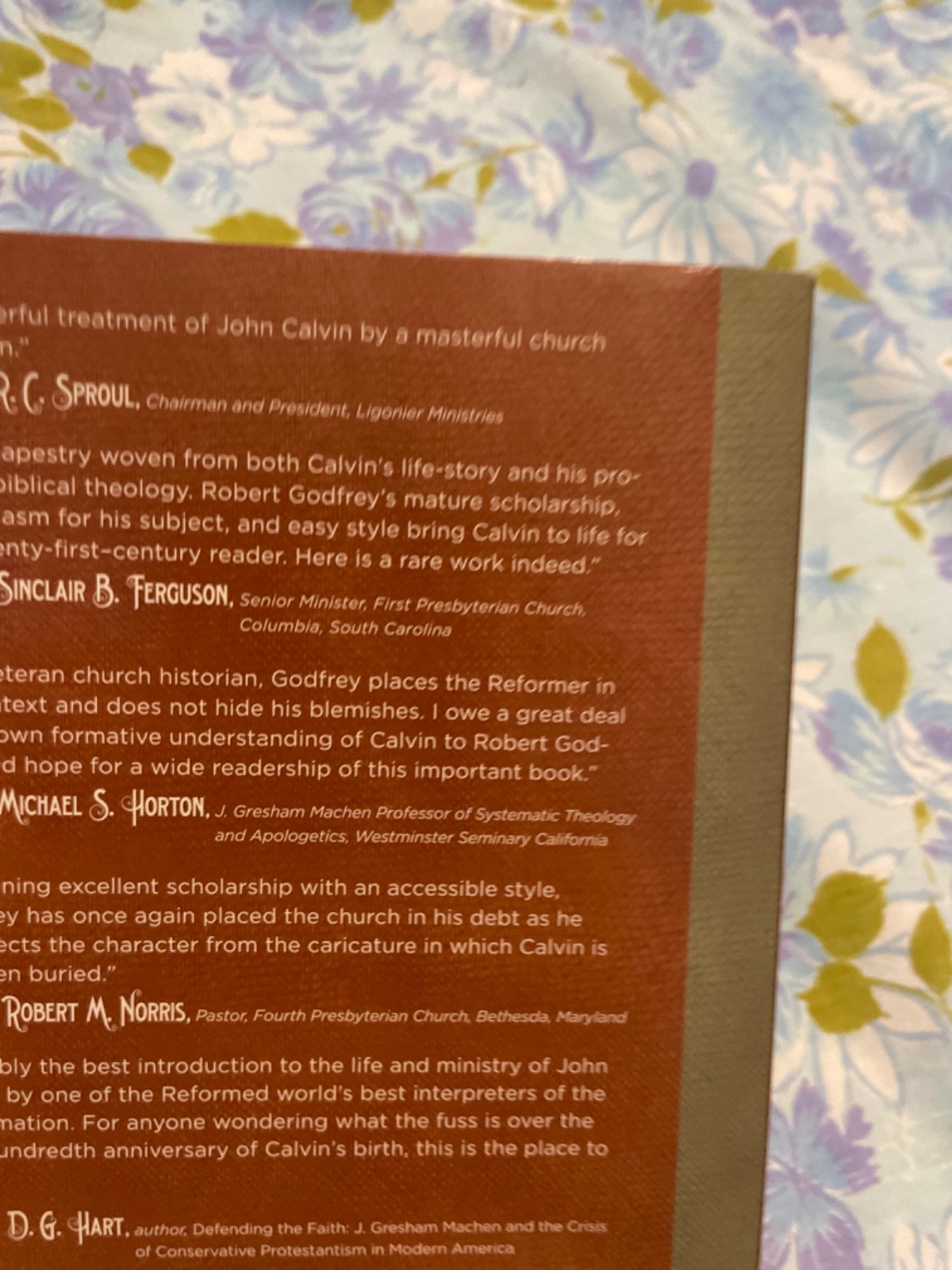 BOOK John Calvin Pilgrim and Pastor W ROBERT GODFREY paperback Pb 2009 Crossway