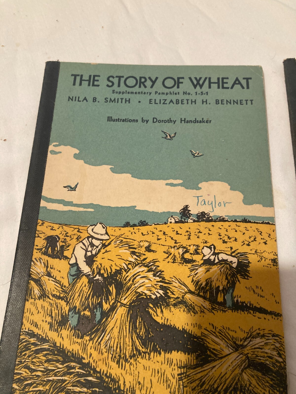 Vintage 1930’s Silver Burdett Co. Supplementary Reading Pamphlet Books