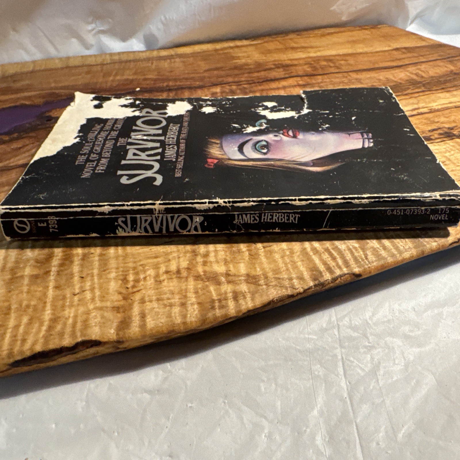 THE SURVIVOR 1977 PAPERBACK BOOK BY JAMES HERBERT