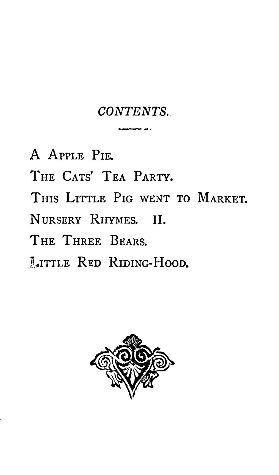 1870 A apple pie and other nursery tales 144 Pages