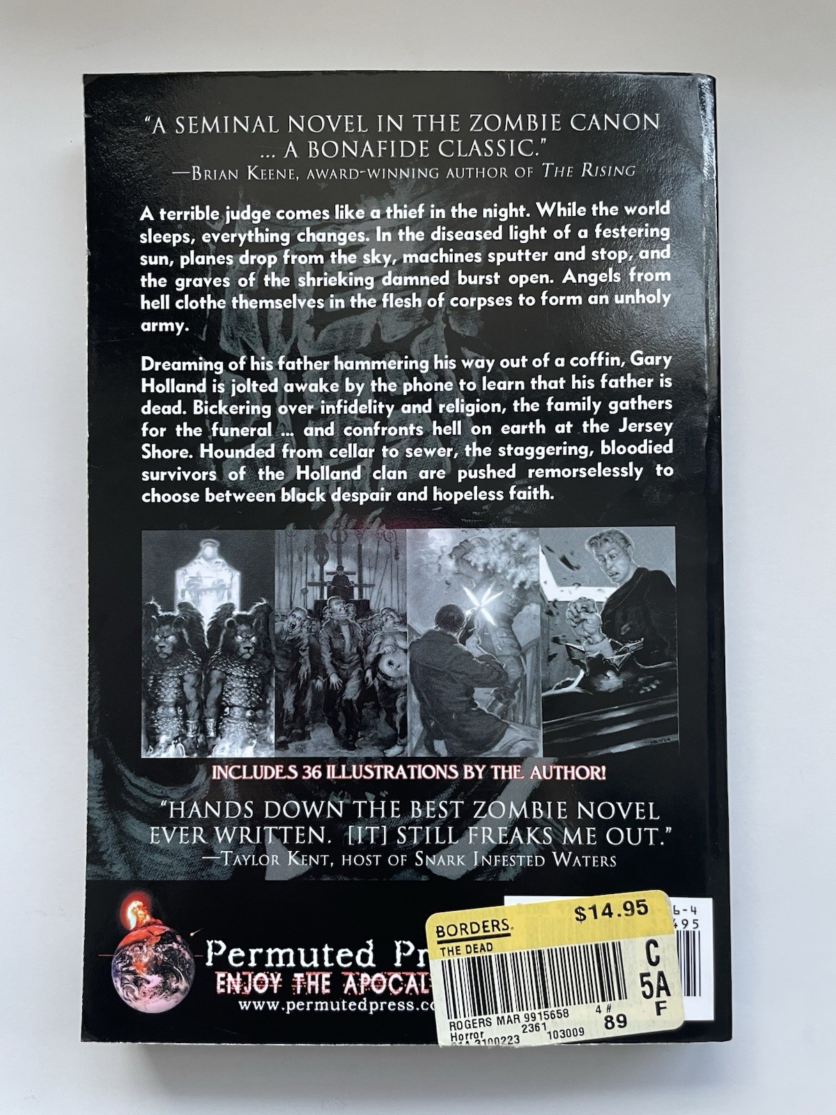 The Dead Mark E Rogers Horror Paperback Zombie Novel Permuted Press Book