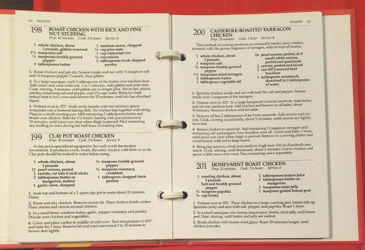 365 Ways to Cook Chicken by Cheryl Sedaker (1986 Hardcover with spiral binding)