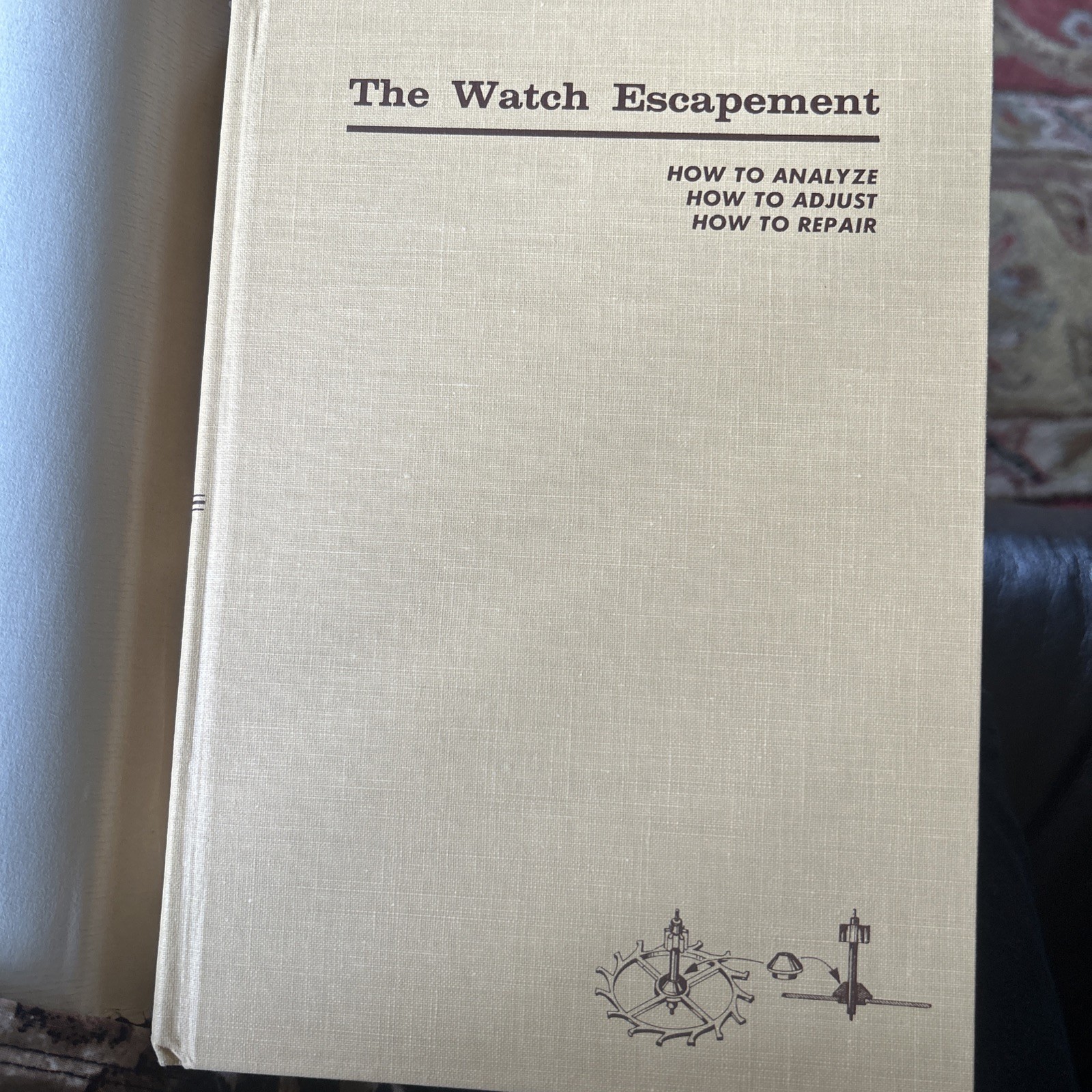 THE WATCH ESCAPEMENT By Henry B. Fried Hardback 1959 DJ Vintage 1st Edition