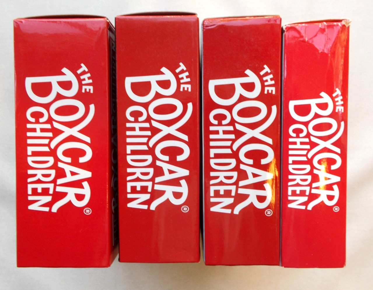 Gertrude Chandler Warner, Boxcar Children 1-16 in 4 Box Sets TPB/GC