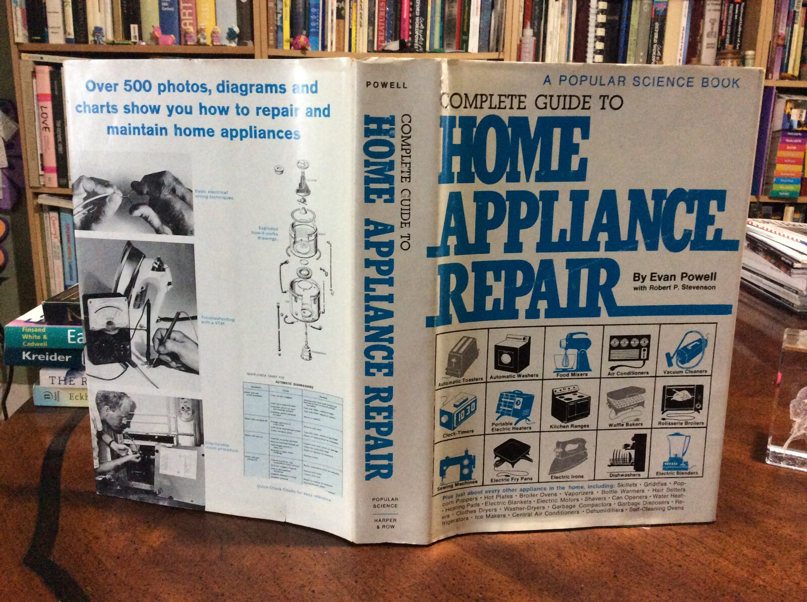 Complete Guide To Home Appliance Repair Evan Powell Times Mirror 1977 HC/DJ