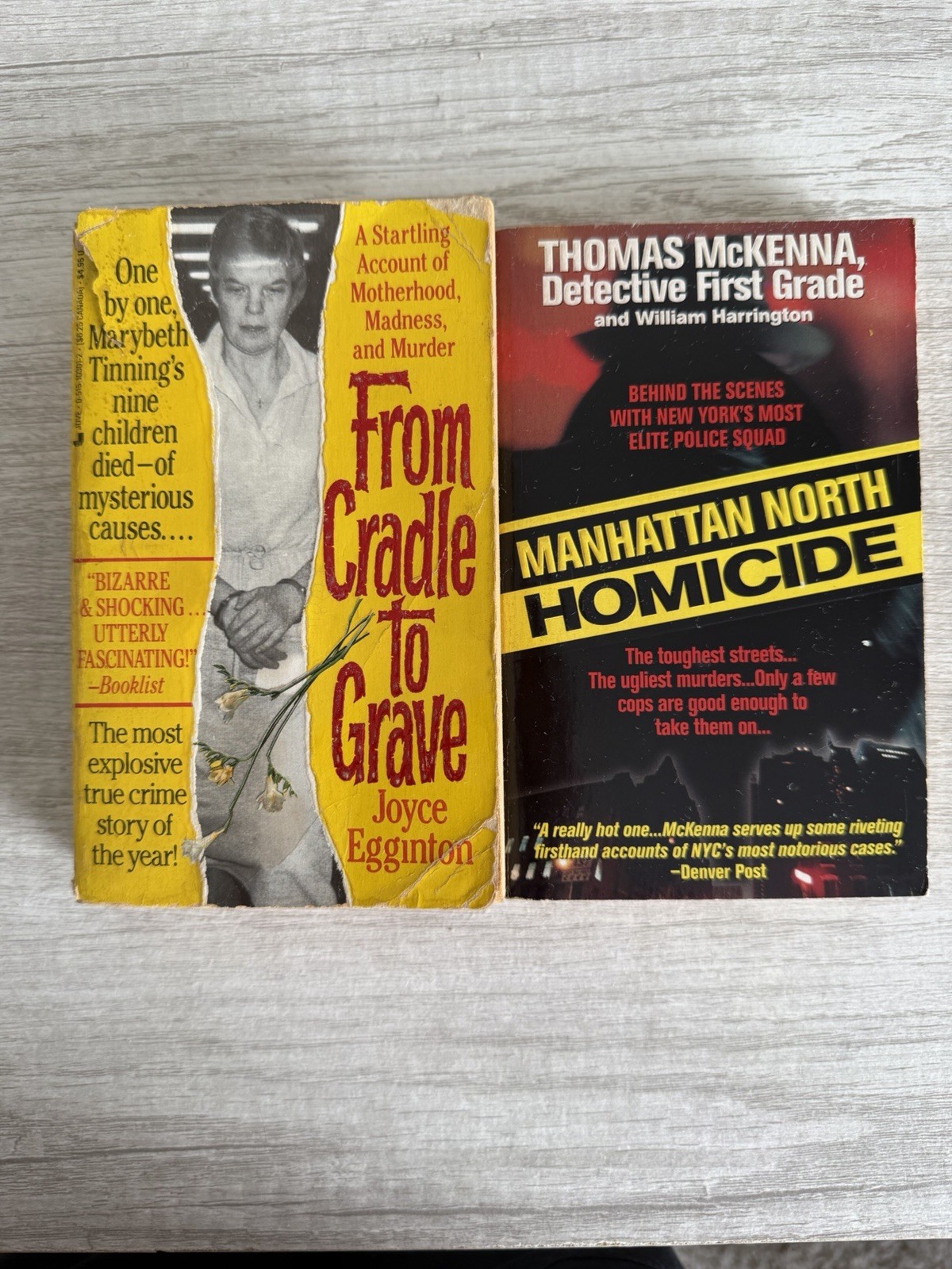 True Crime Paperback Lot 10 Books Murder Mystery Serial Killer Bundle