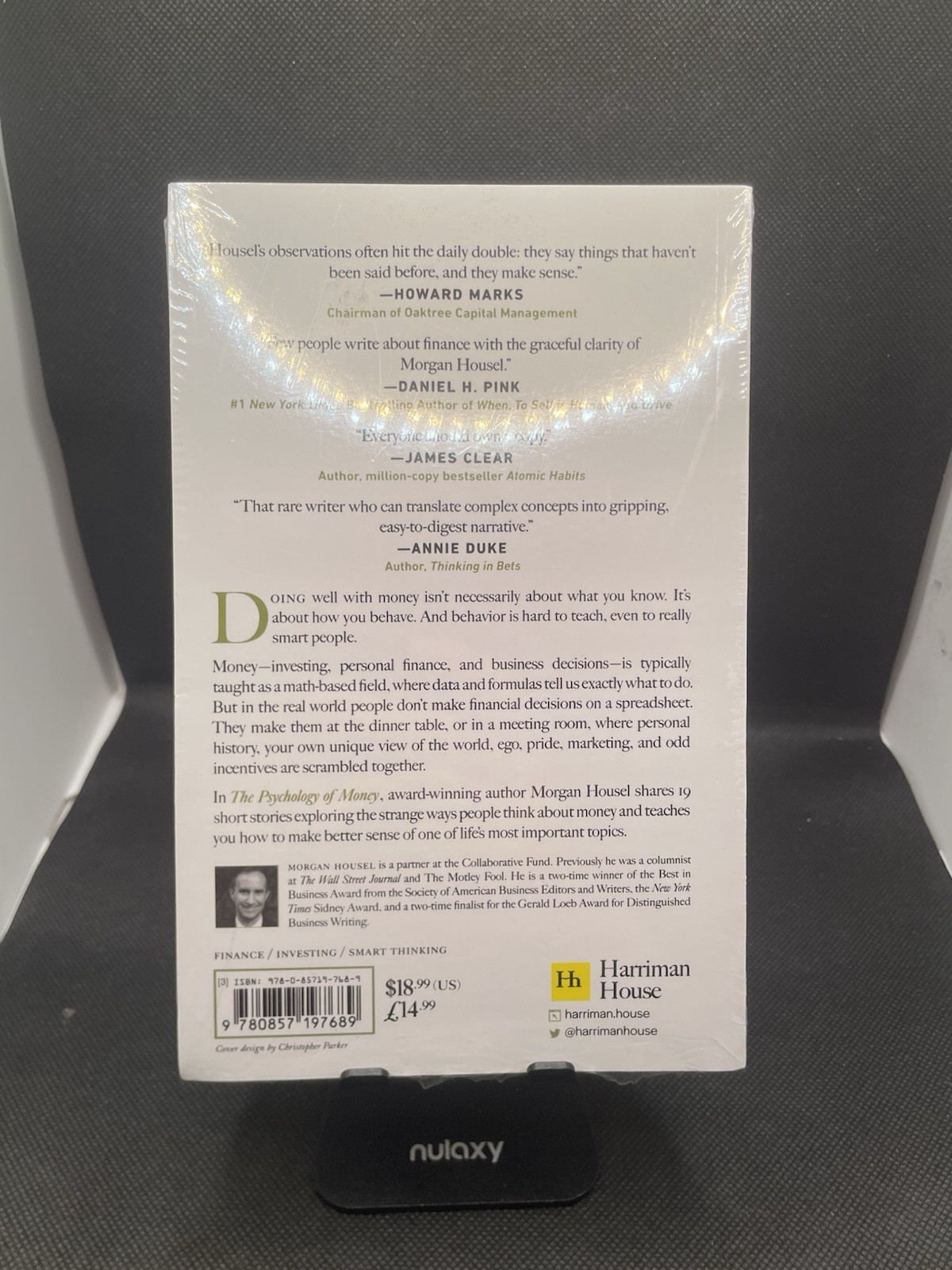 The Psychology of Money Morgan Housel Paperback NEW Sealed Finance Book
