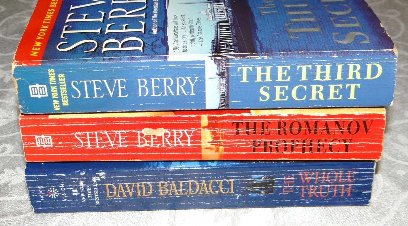 Mixed Lot of 7 Hardcover/Paperback Books-Various Authors, Titles & Genres (#12)