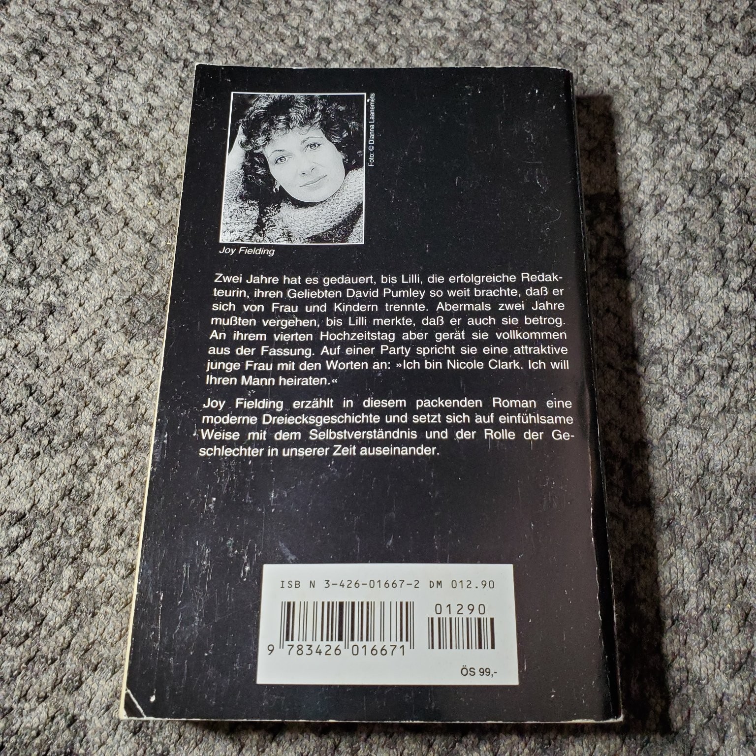 Ich will Ihren Mann Joy Fielding 1997 German Thriller Knauer Taschenbuch Novel