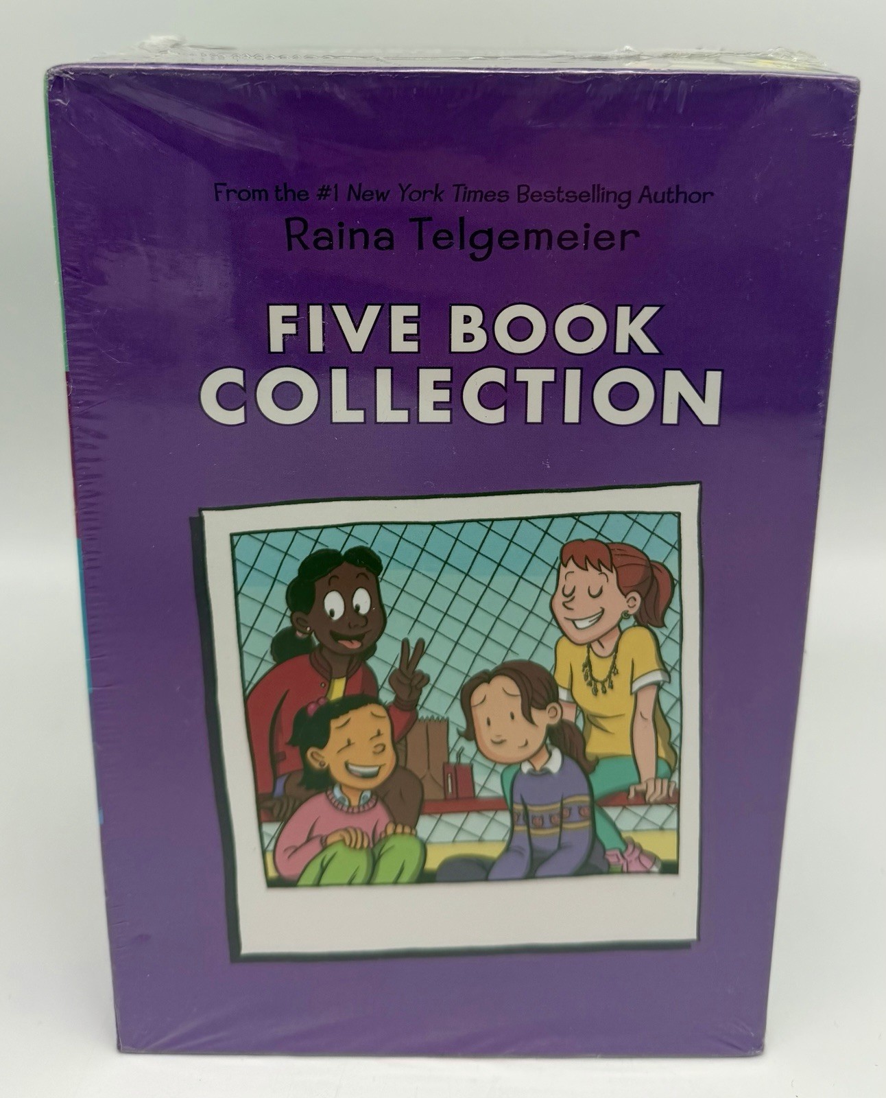 Raina Telgemeier 5 Book Collection Box Set Children’s Books