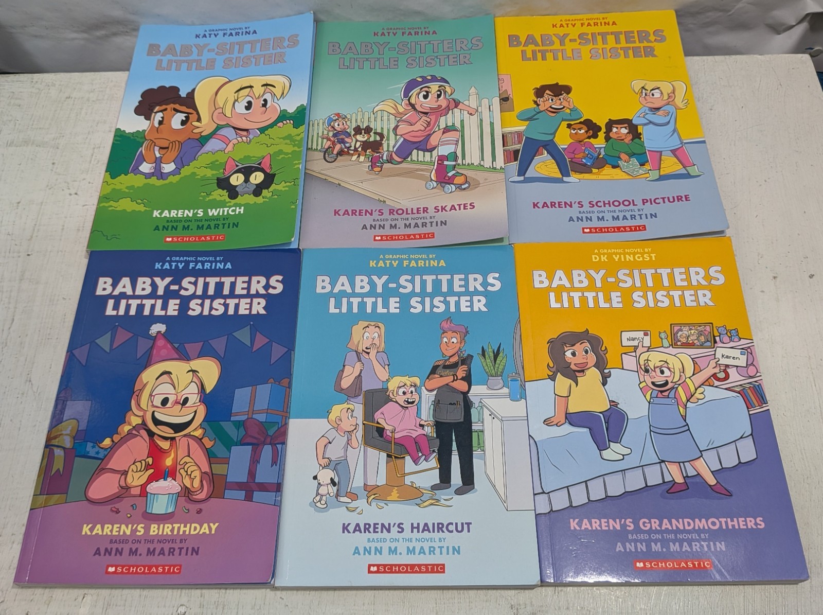 Lot Of 21 Different Baby-Sitters Club/Little Sister R Telgemeier Graphic Novels