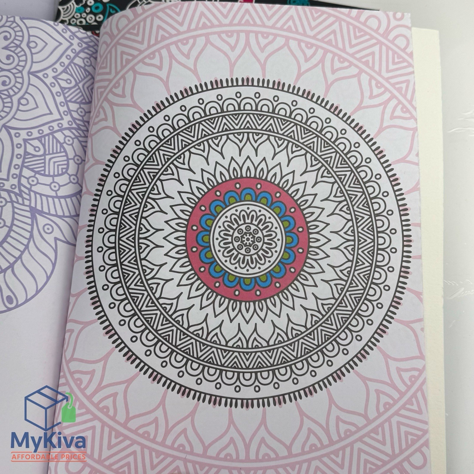 Mandalas Coloring Books For Meditation Adult Relaxation Stress Relief Set Of 6