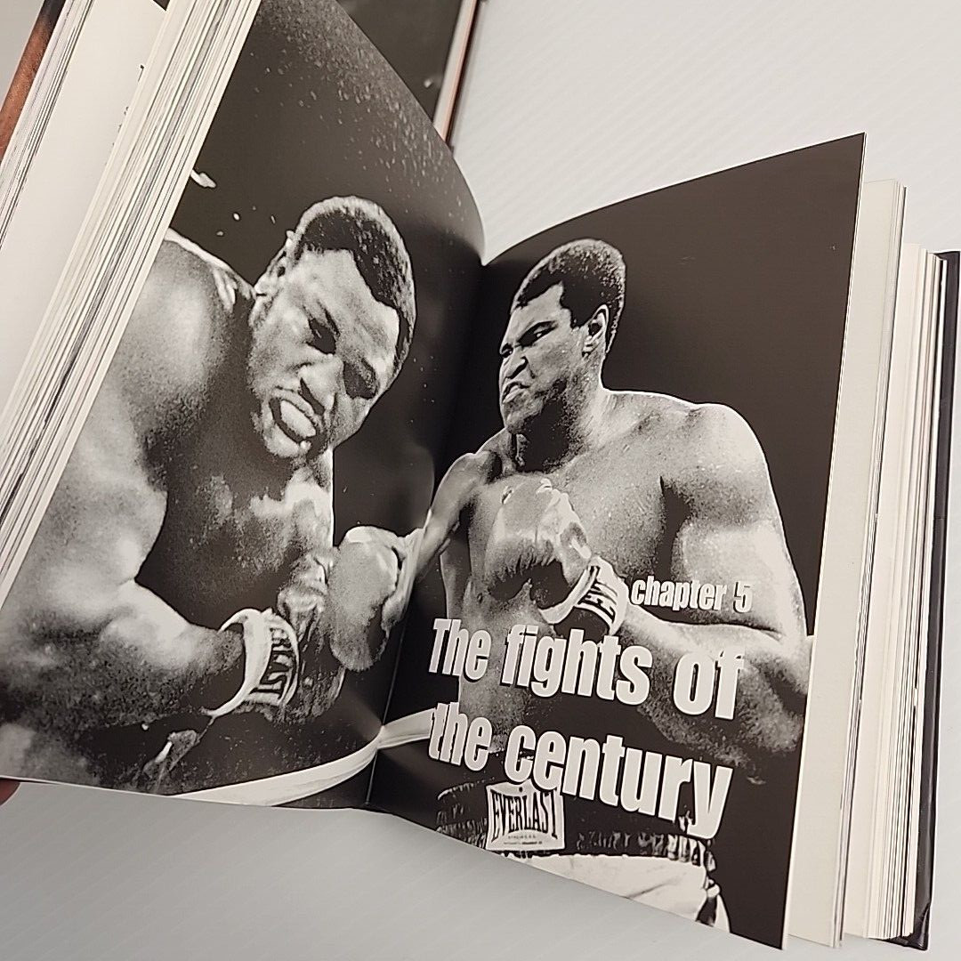 2 Books on Muhammad Ali : Handbook & Ali in Action DVD Documentary HC Nice