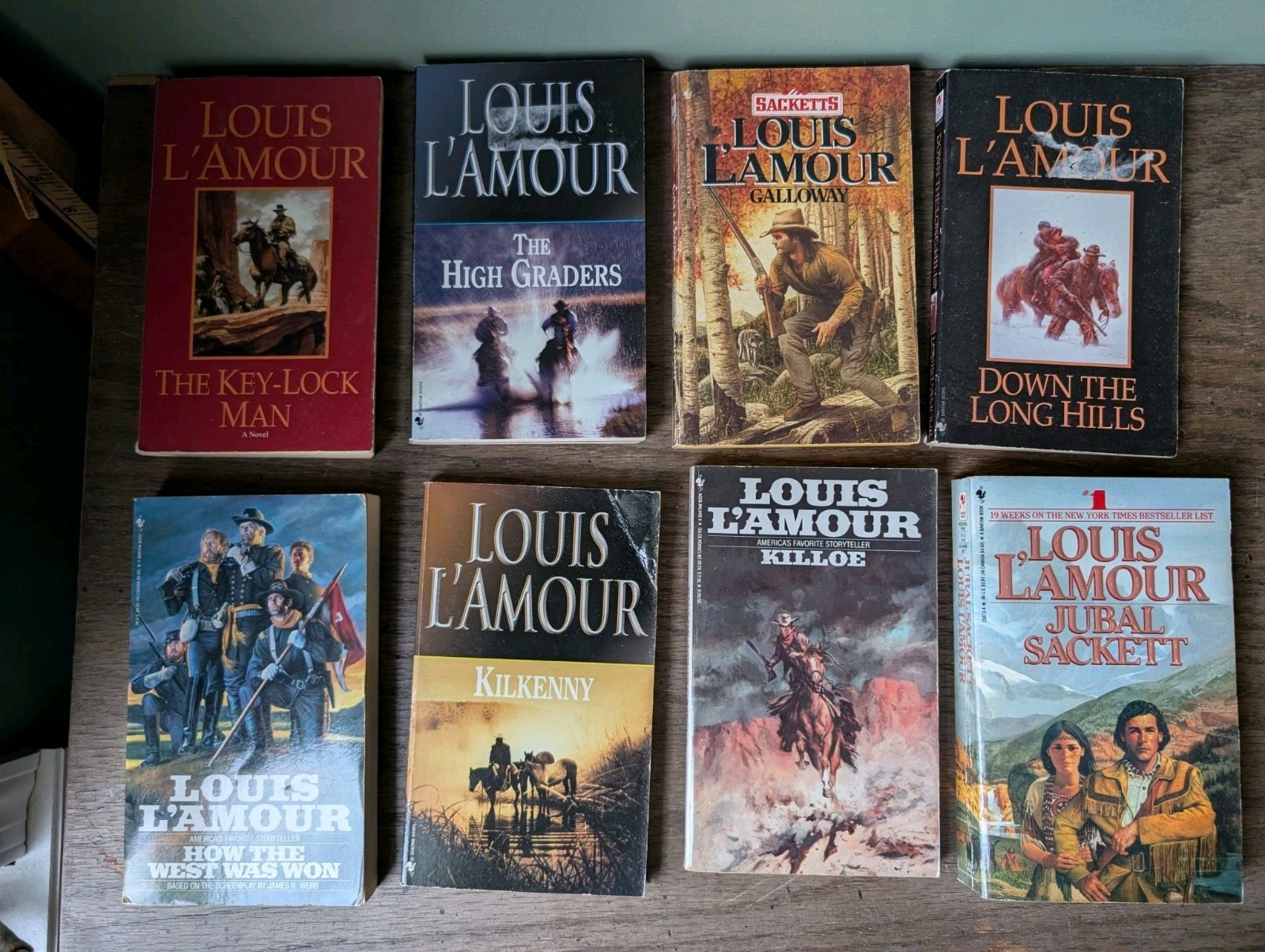 Lot of 52 Louis L’amour Paperback Novels Vintage Western Cowboy Adventure