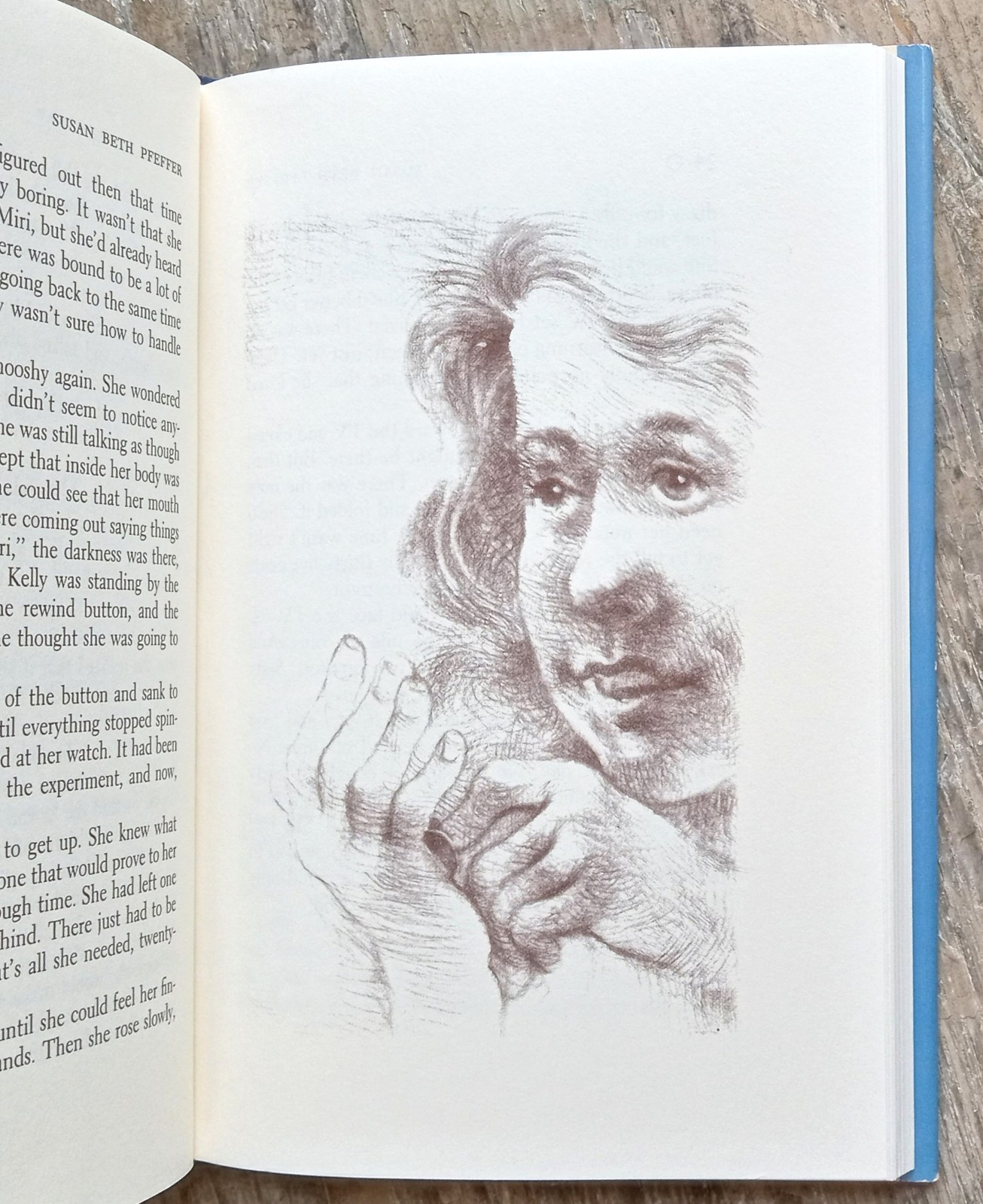 Rewind To Yesterday ~1988 HC~ Pfeffer SIGNED VCR Time Machine SciFi Novel Illust