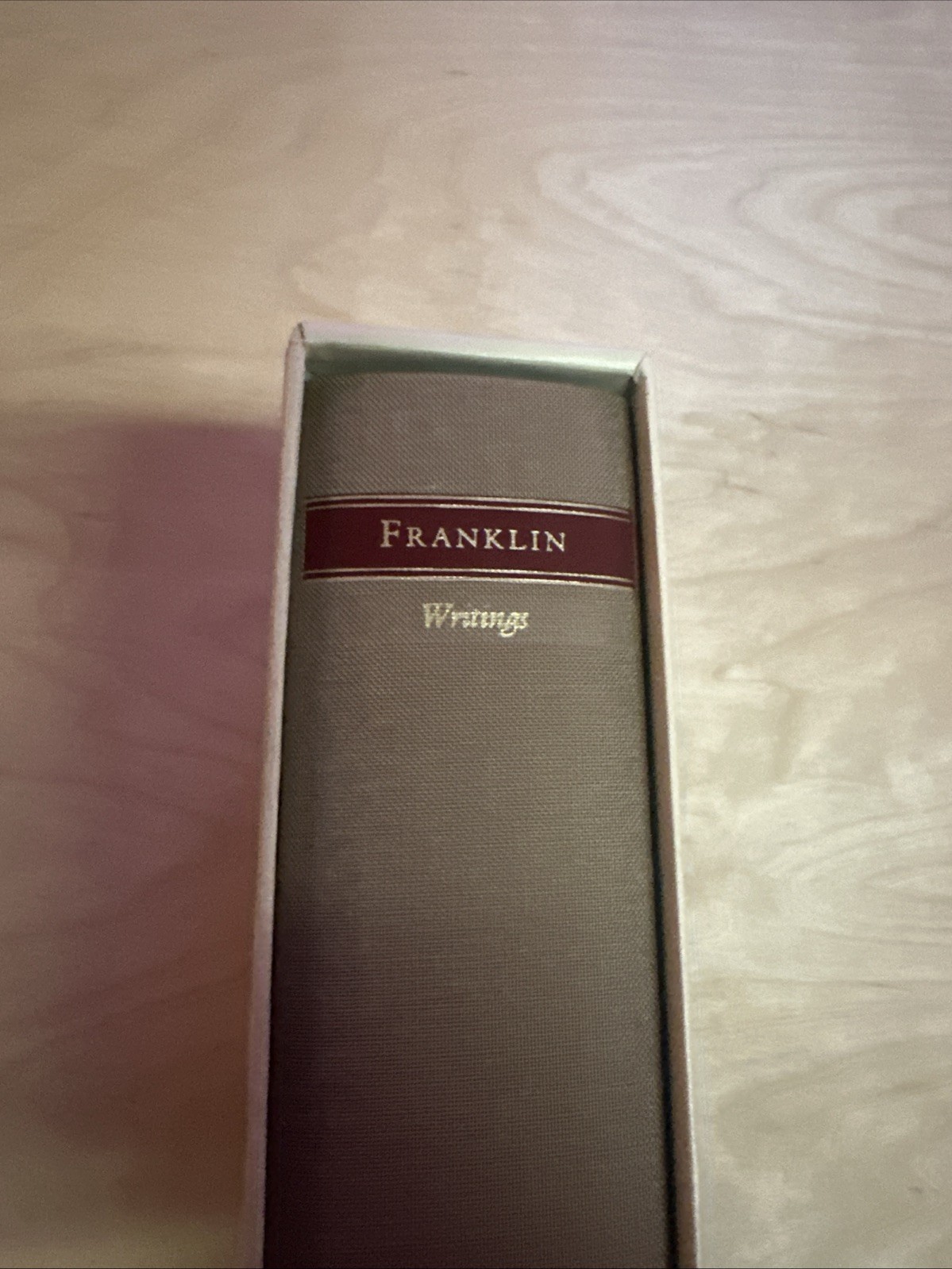 Benjamin Franklin Writings ~ The Library of America 1st Printing Slipcase 1987