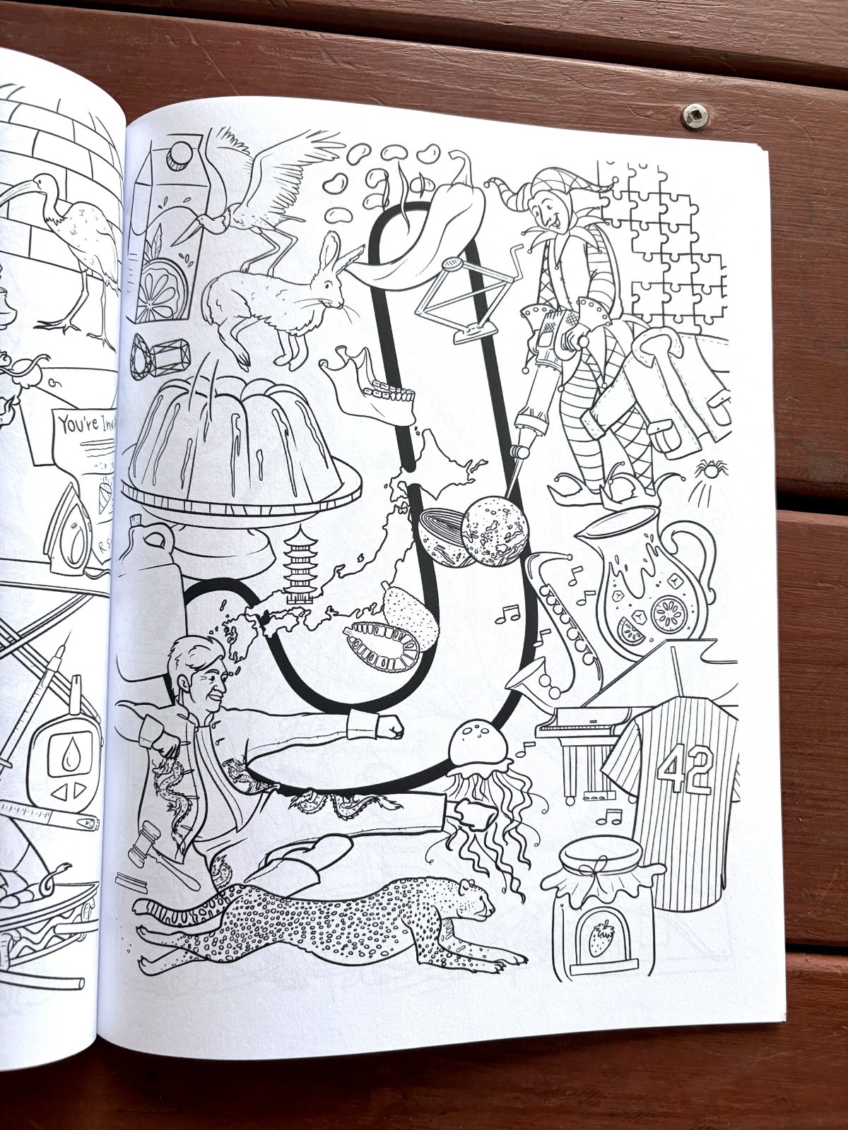The Ultimate Alphabet Coloring Book 5 By Alannah Dyer- 8.5×11 in. Ages 4-8 Fun