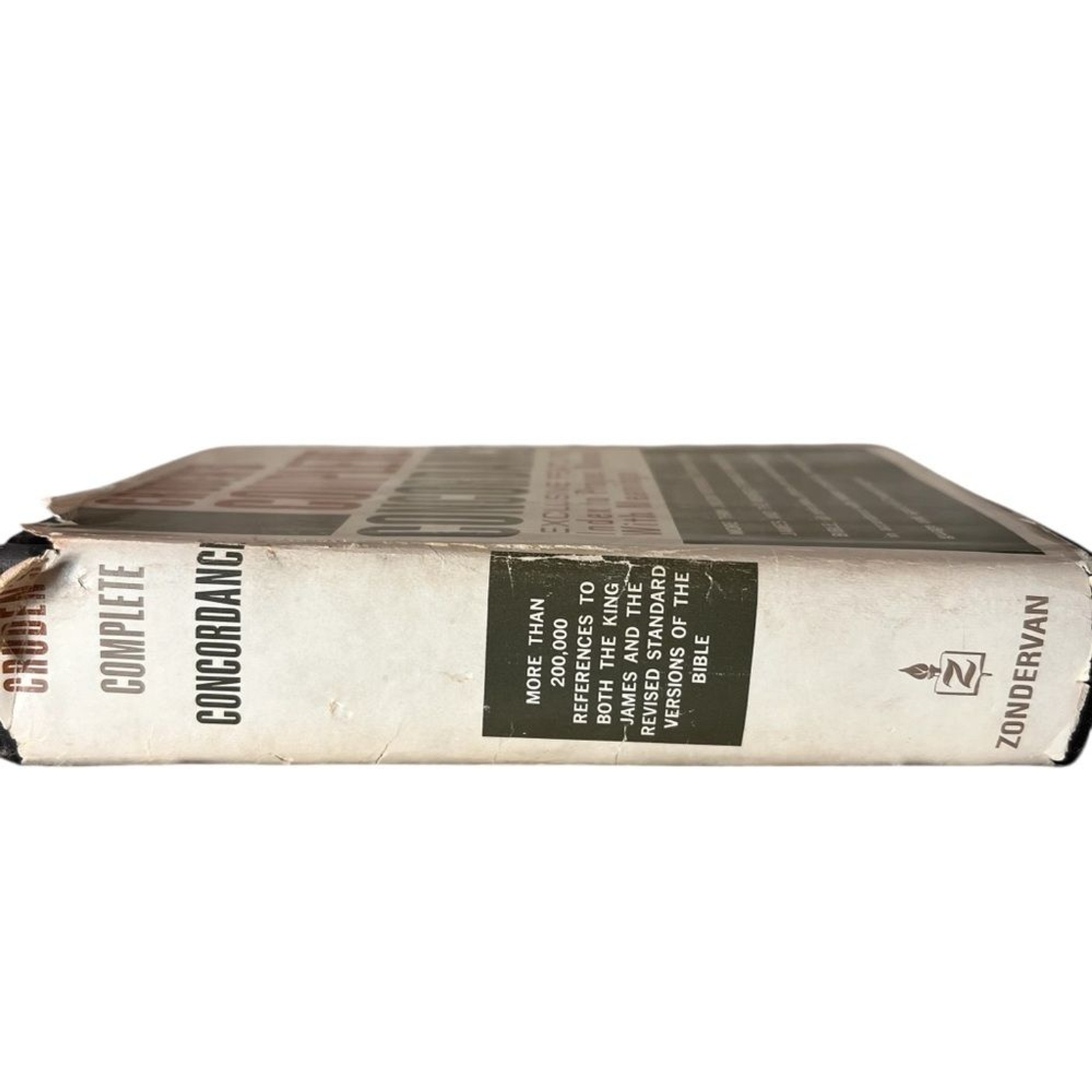 1965 Cruden’s Complete Concordance Hardcover Book Bible Old New Testament