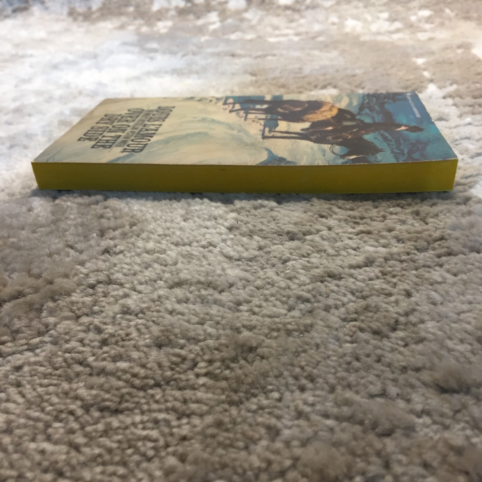 Over On The Dry Side Louis L’Amour 1977 Bantam Books Winter Trail Survival Book