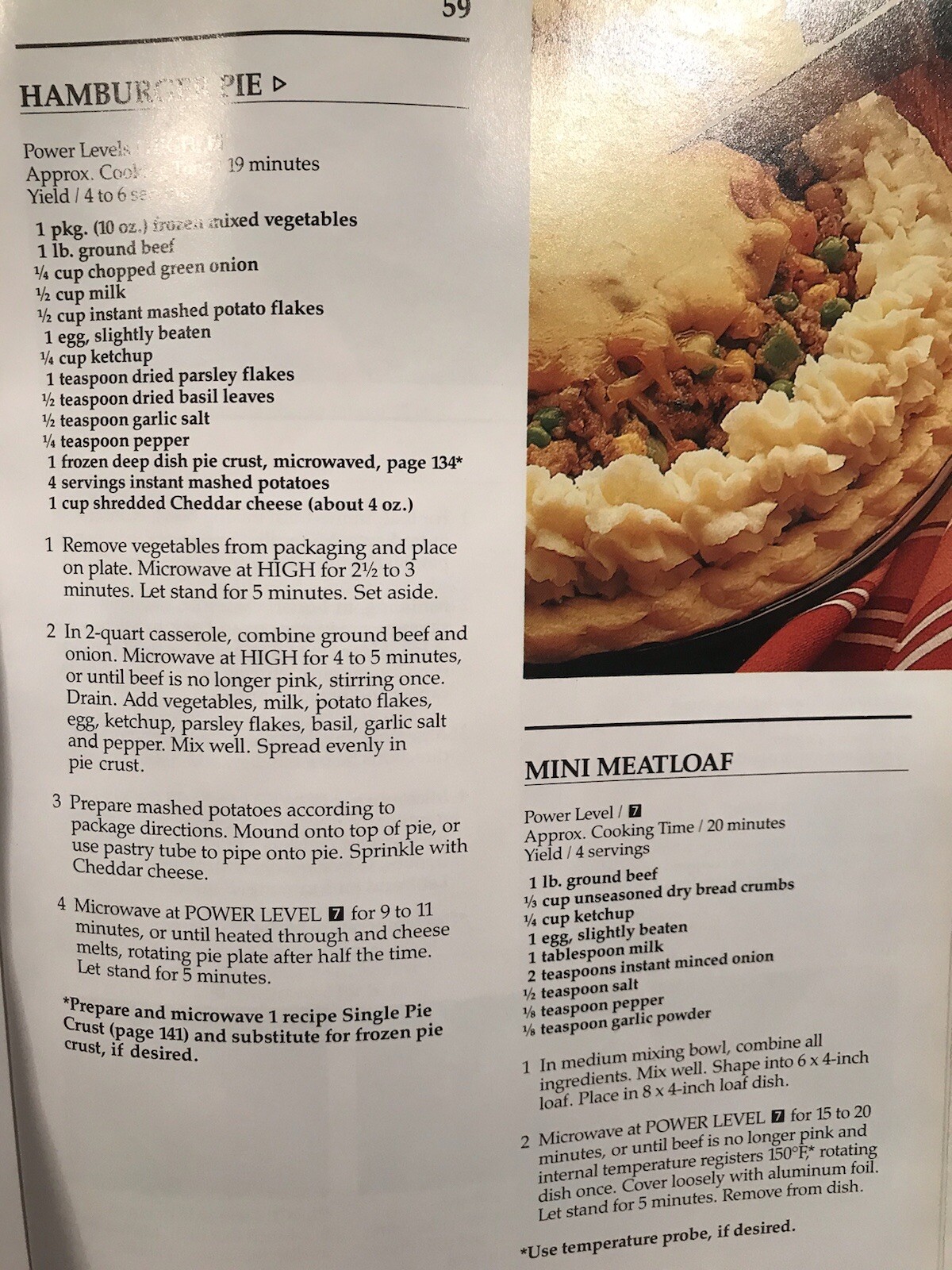 Microwave Cookbook by JC Penney Hard Cover-Rare 168 Pages VTG-The Complete