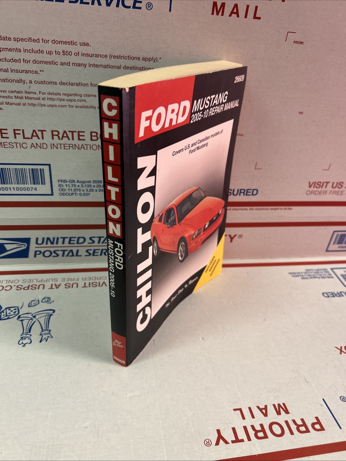 Chilton Ford Mustang 2005-2010 Repair Manual 26609 DIY Service Book FAST SHIP