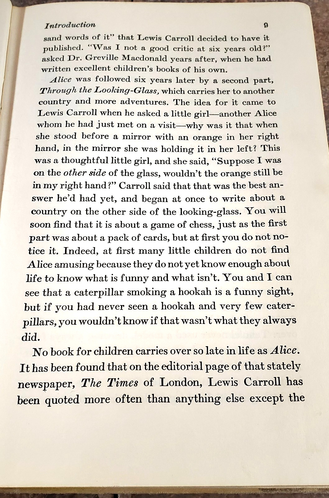 Alice In Wonderland and Through The Looking Glass – HC, 1946 – Illustrated