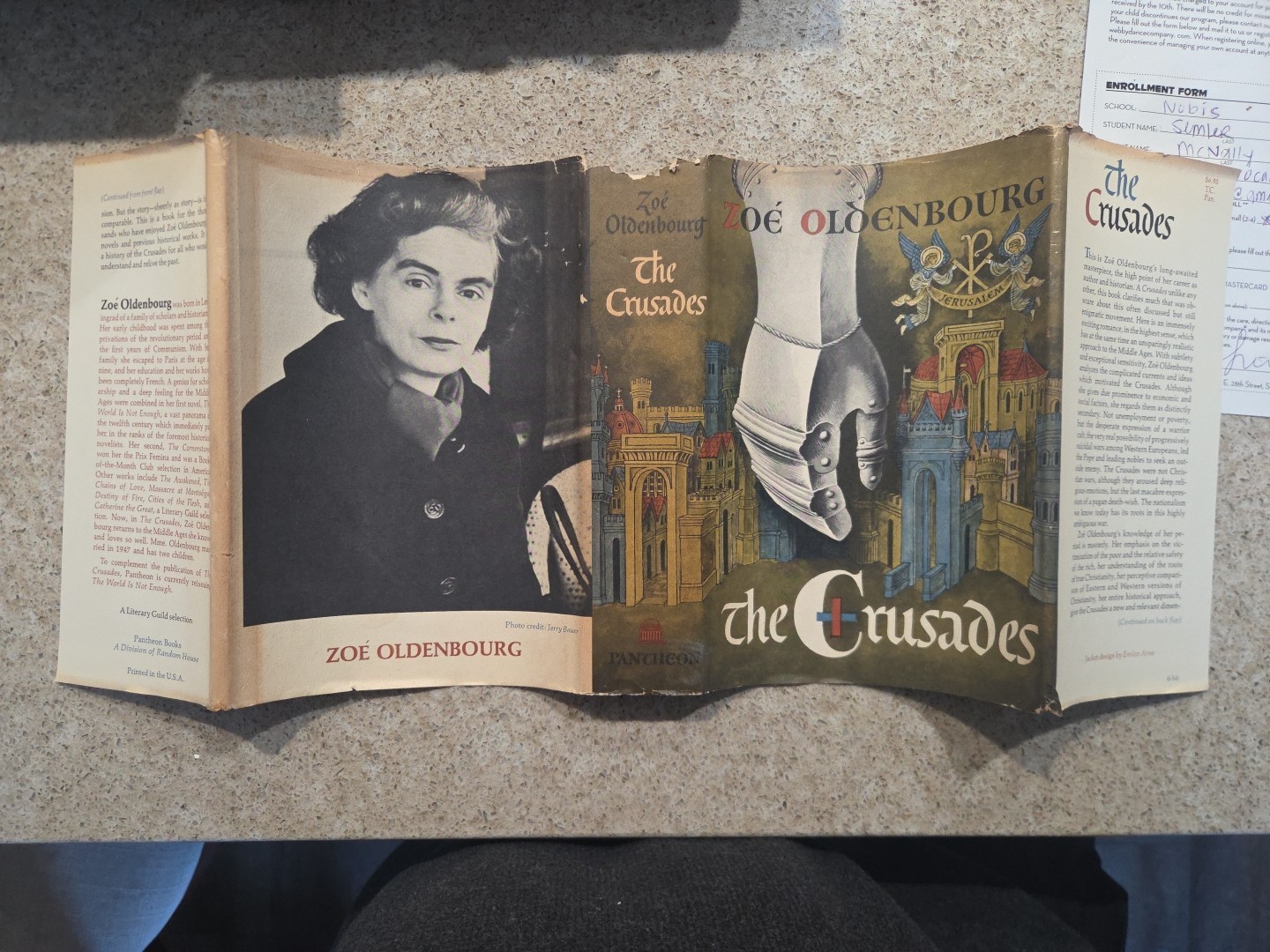 1st Printing Of The Crusades By Zoe Oldenbourg