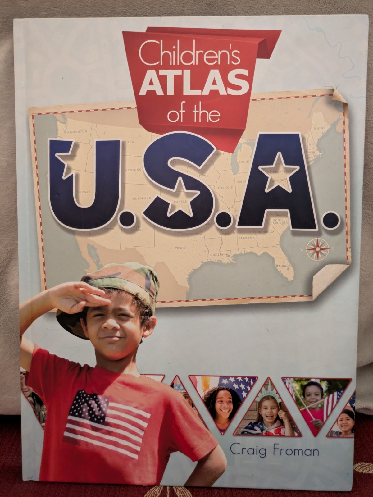 Masterbooks Children’s Atlas of the U.S.A. & Passport to America by Craig Froman