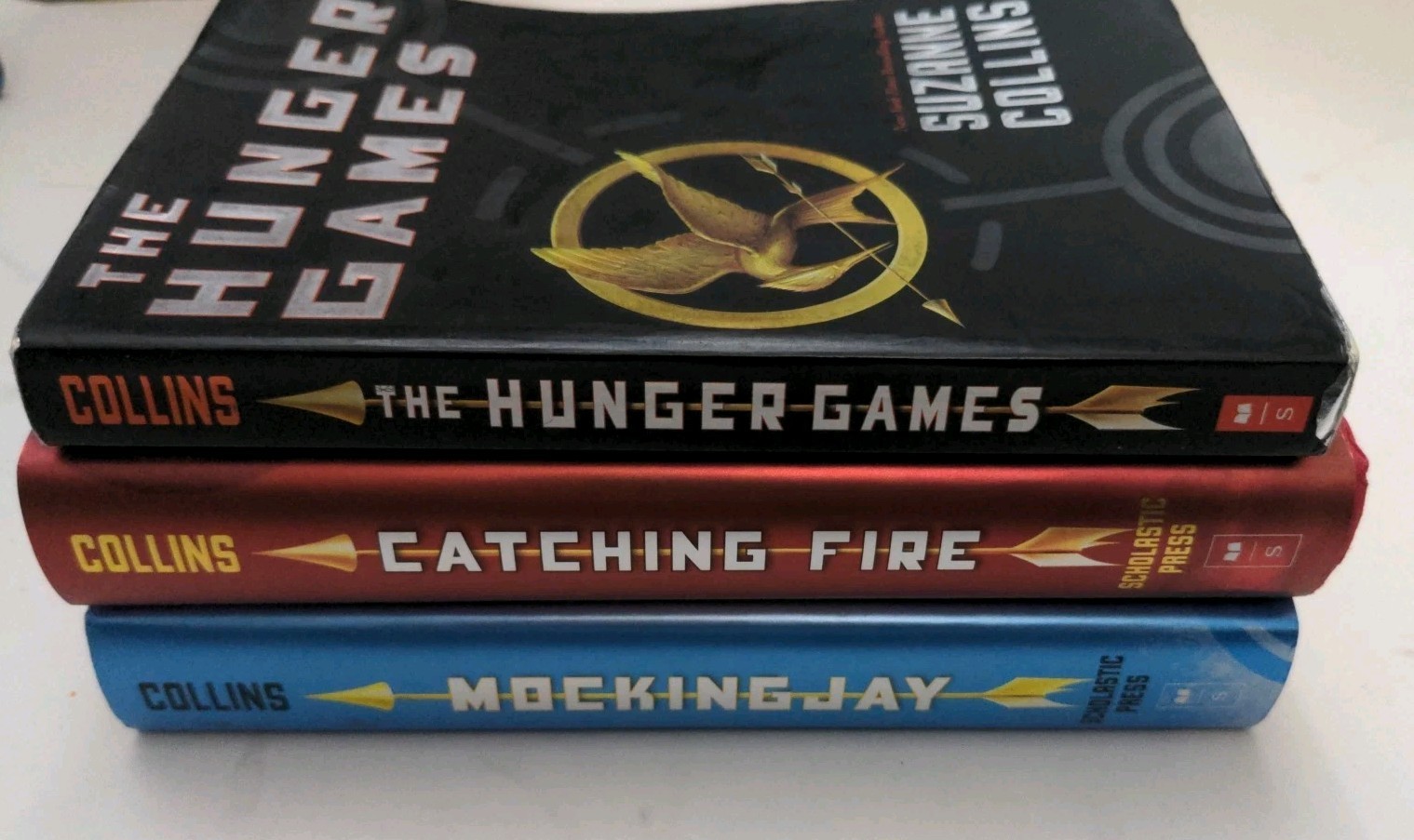 The Hunger Games Trilogy Suzanne Collins Mixed Book Lot 1 Paperback 2 Hard Cover