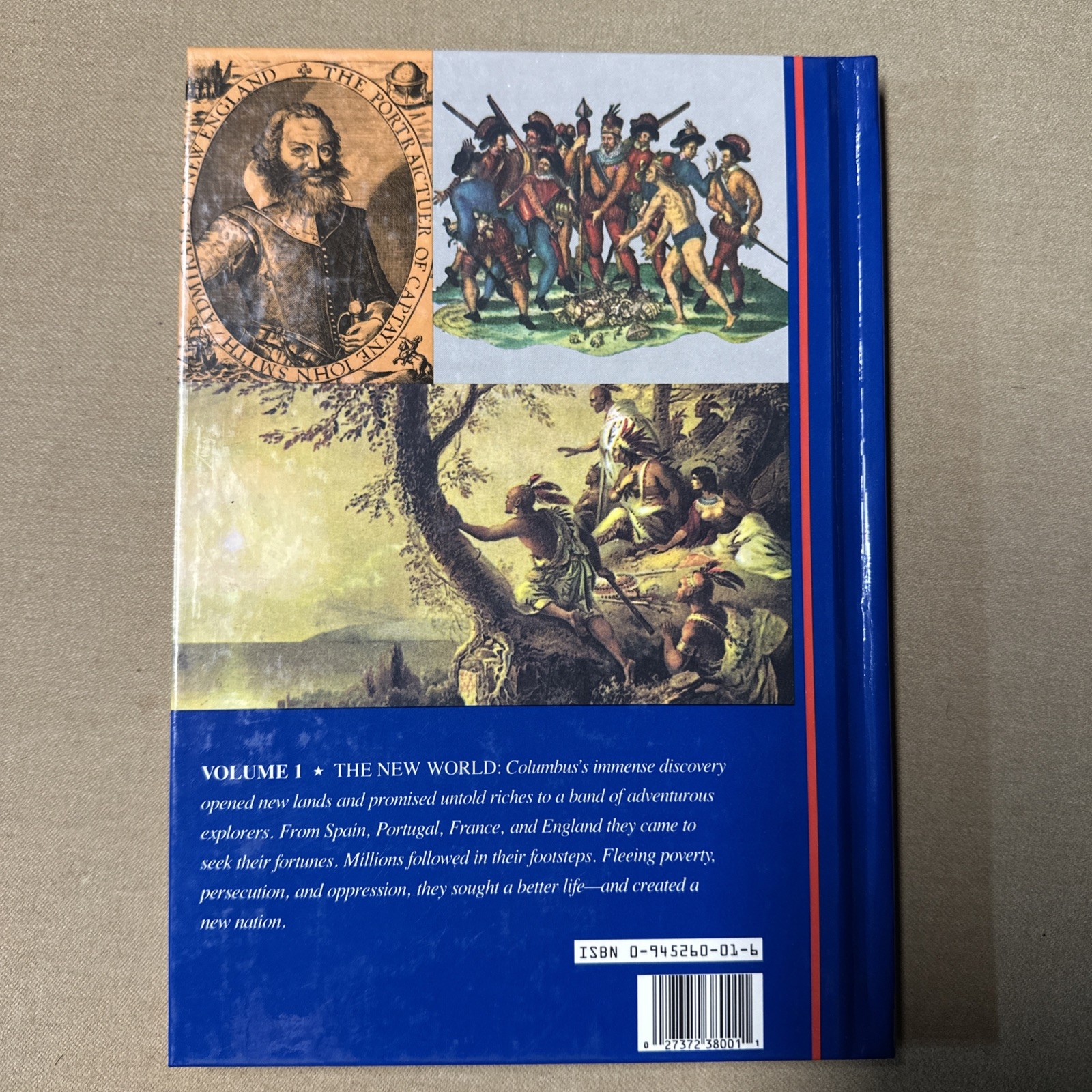 American Heritage Illustrated History of the U.S., Vol. 1: The New World, HC ’88