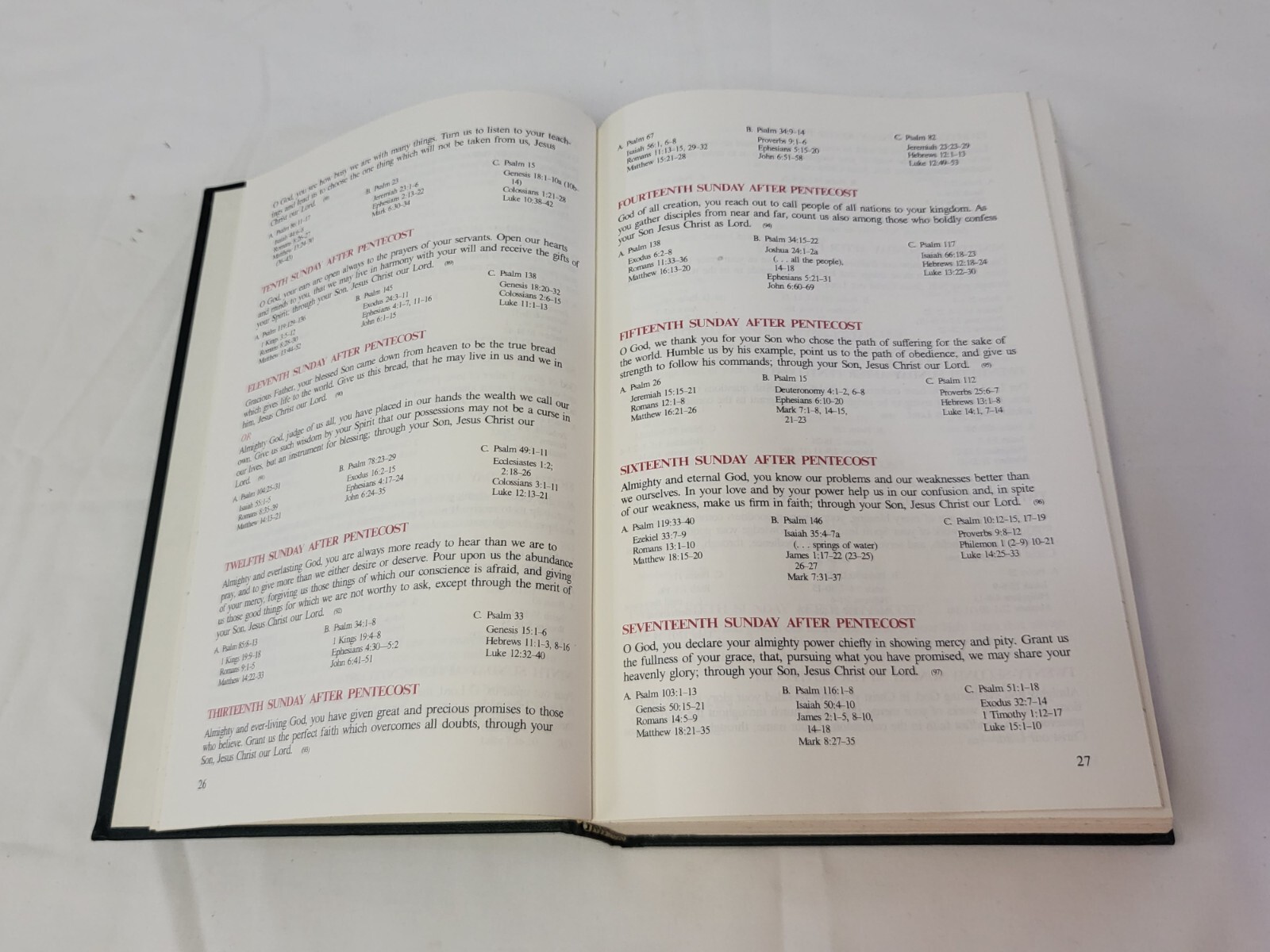 Lutheran Book Of Worship Inter Synod First Print 1978 HC Green Cover 960 Pages