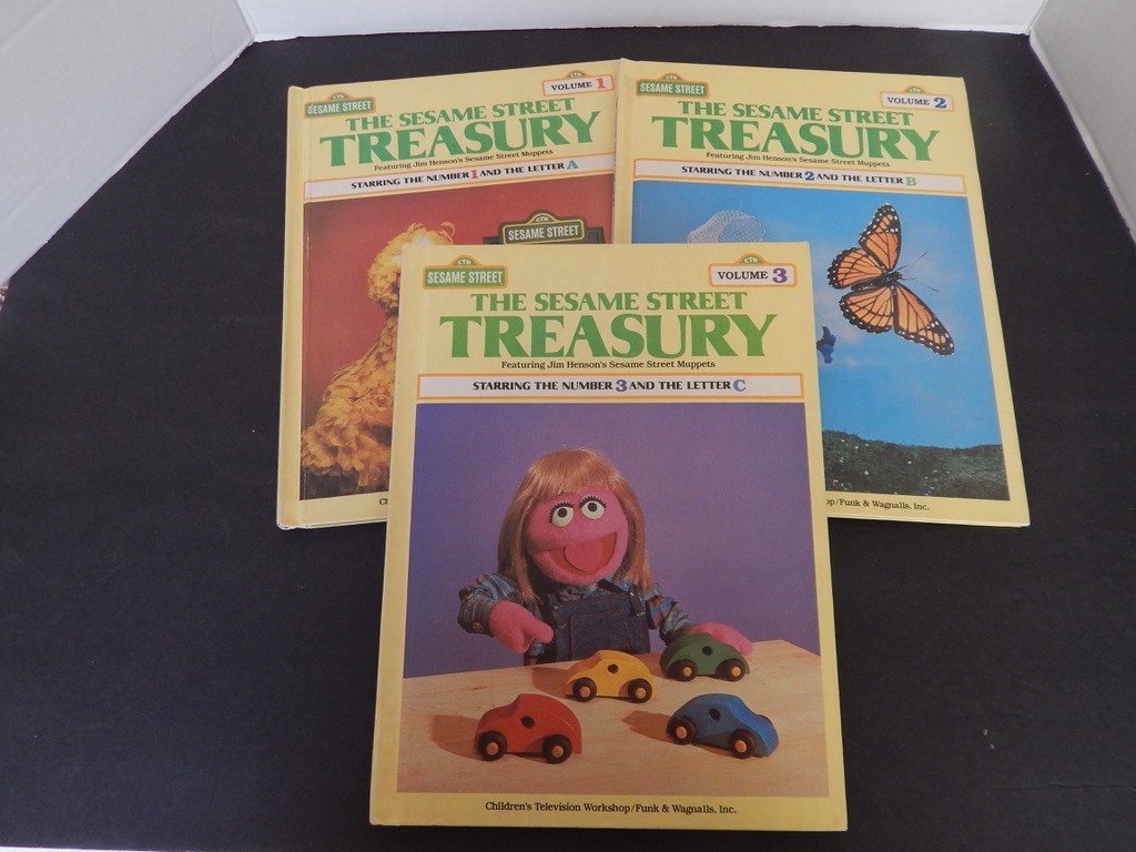 1983 Sesame Street Treasury Vol. 1-15; HB