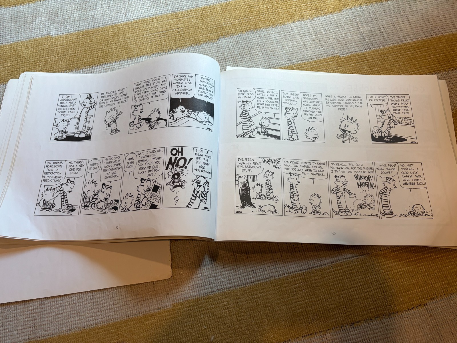 Calvin and Hobbes The Days Are Just Packed (INCOMPLETE BOOK, READ DESCRIPTION)