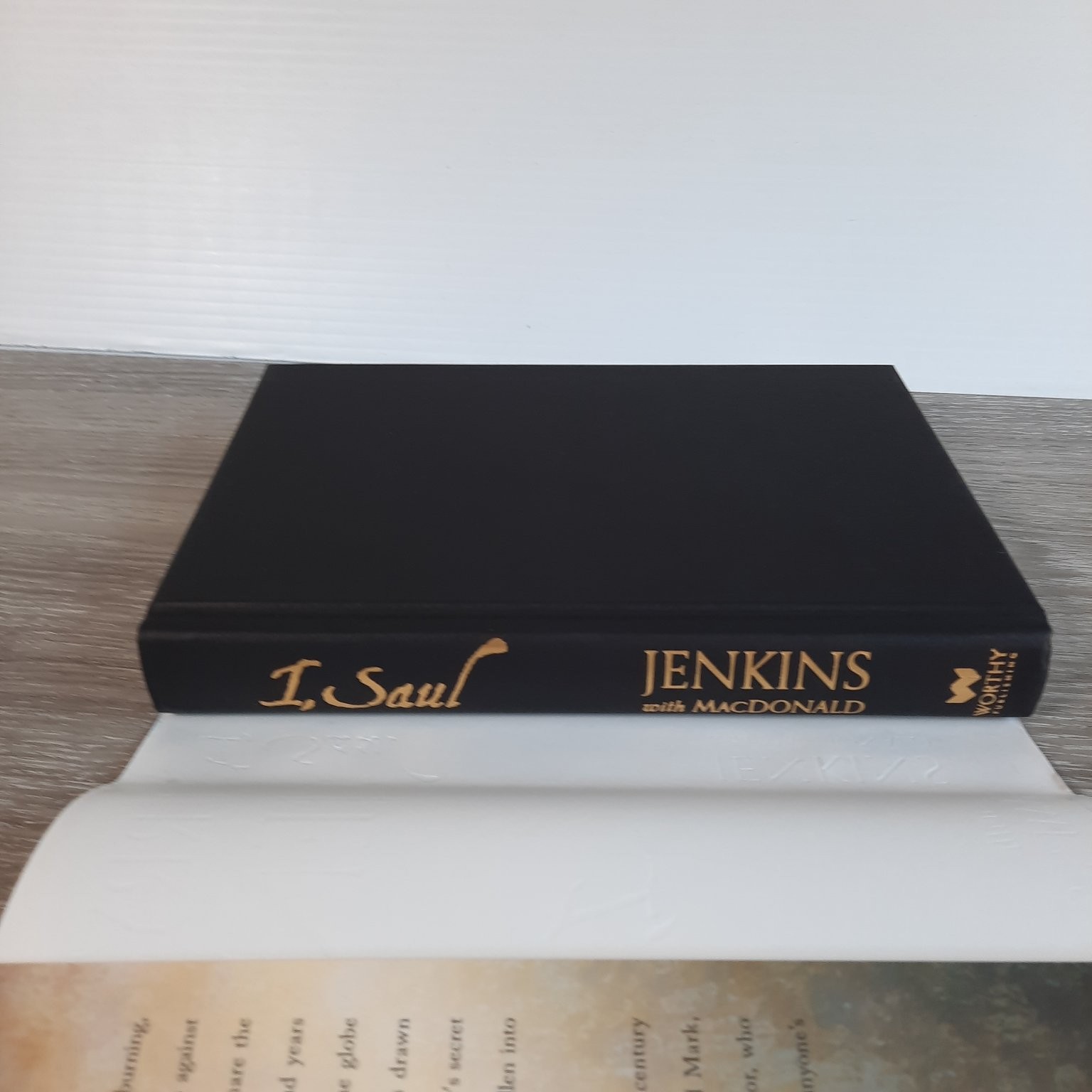 I, Saul Jerry B. Jenkins 2013 First Edition Thriller Worthy Publishing