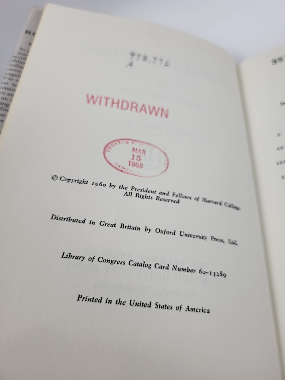 Louisa May Alcott 1960 Hospital Sketches Harvard University Press