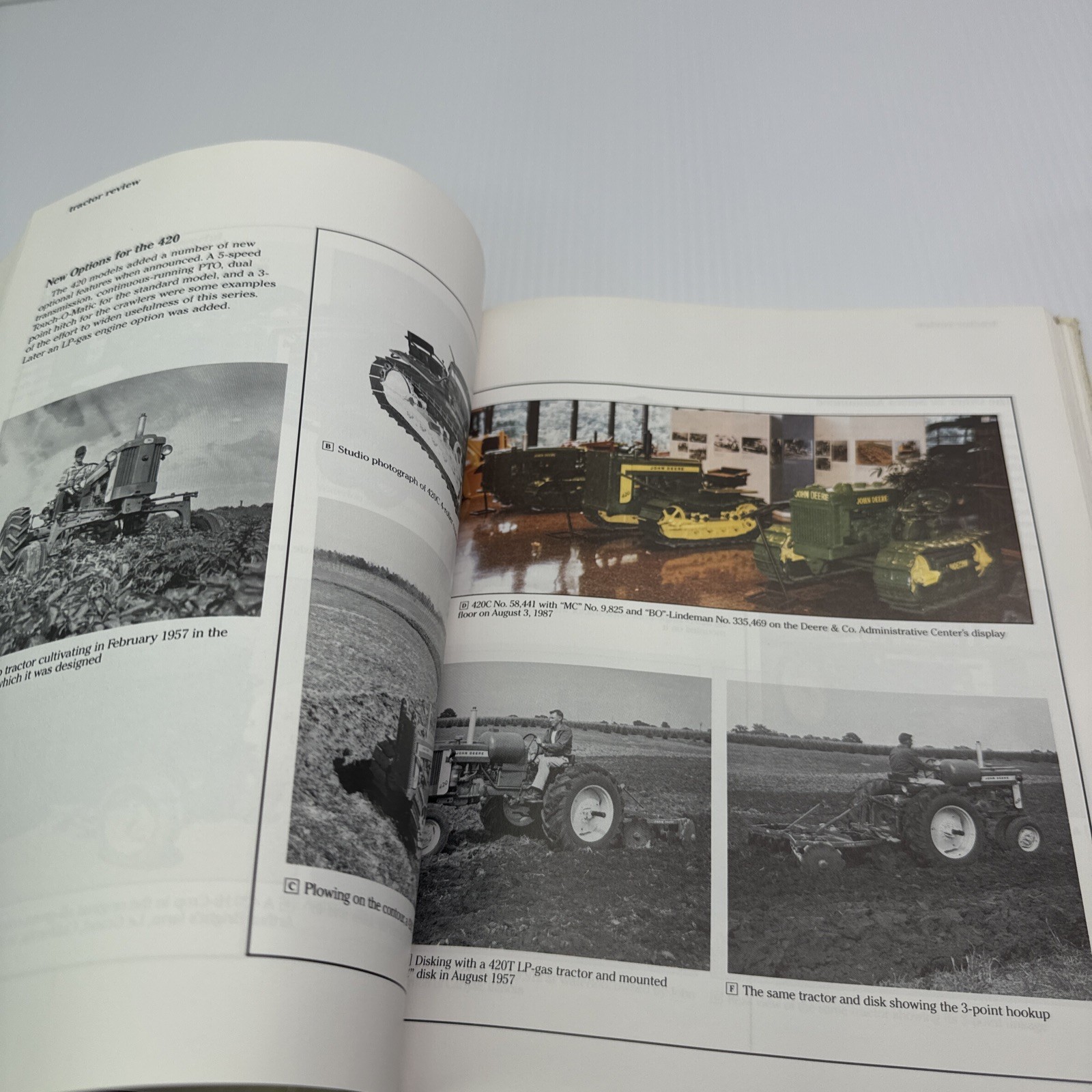 John Deere Tractors and Equipment Volume One 1837-1959 Macmillan & Jones HC 1988