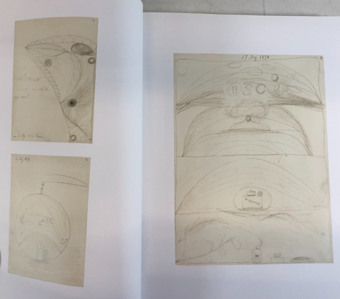 Hilma af Klint, Spiritualistic Drawings 1895-1910, Almquist, 2020, E-119