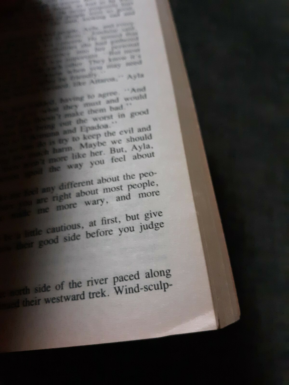 Earth’s Children Ser.: The Plains of Passage by Jean M. Auel 1991, Acceptable