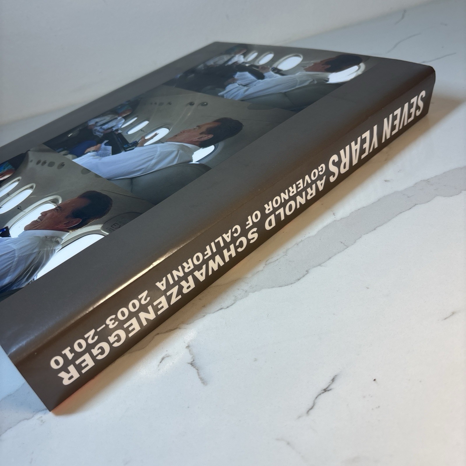 SIGNED by Arnold Schwarzenegger Seven Years 1st edition 2010 HC/DJ