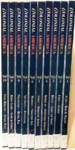Colonial America (10 Volume Set) – Hardcover By D Thorp – VERY GOOD
